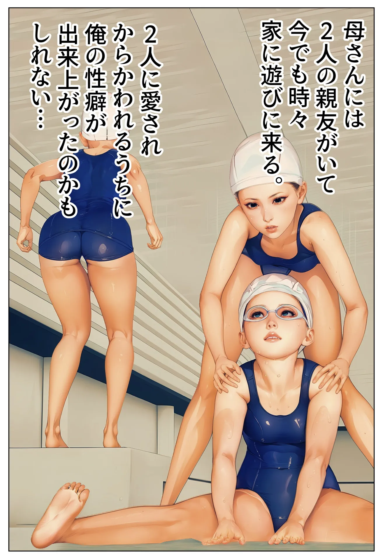 母の友達と。〜欲求不満な熟女達〜 - 1ページ