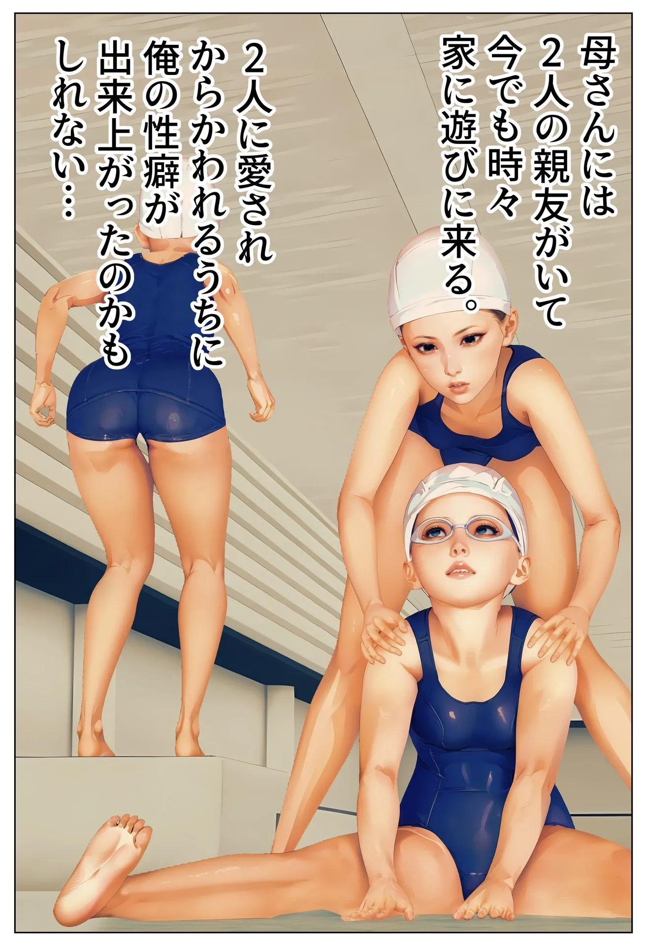 母の友達と。〜欲求不満な熟女達〜 - 57ページ