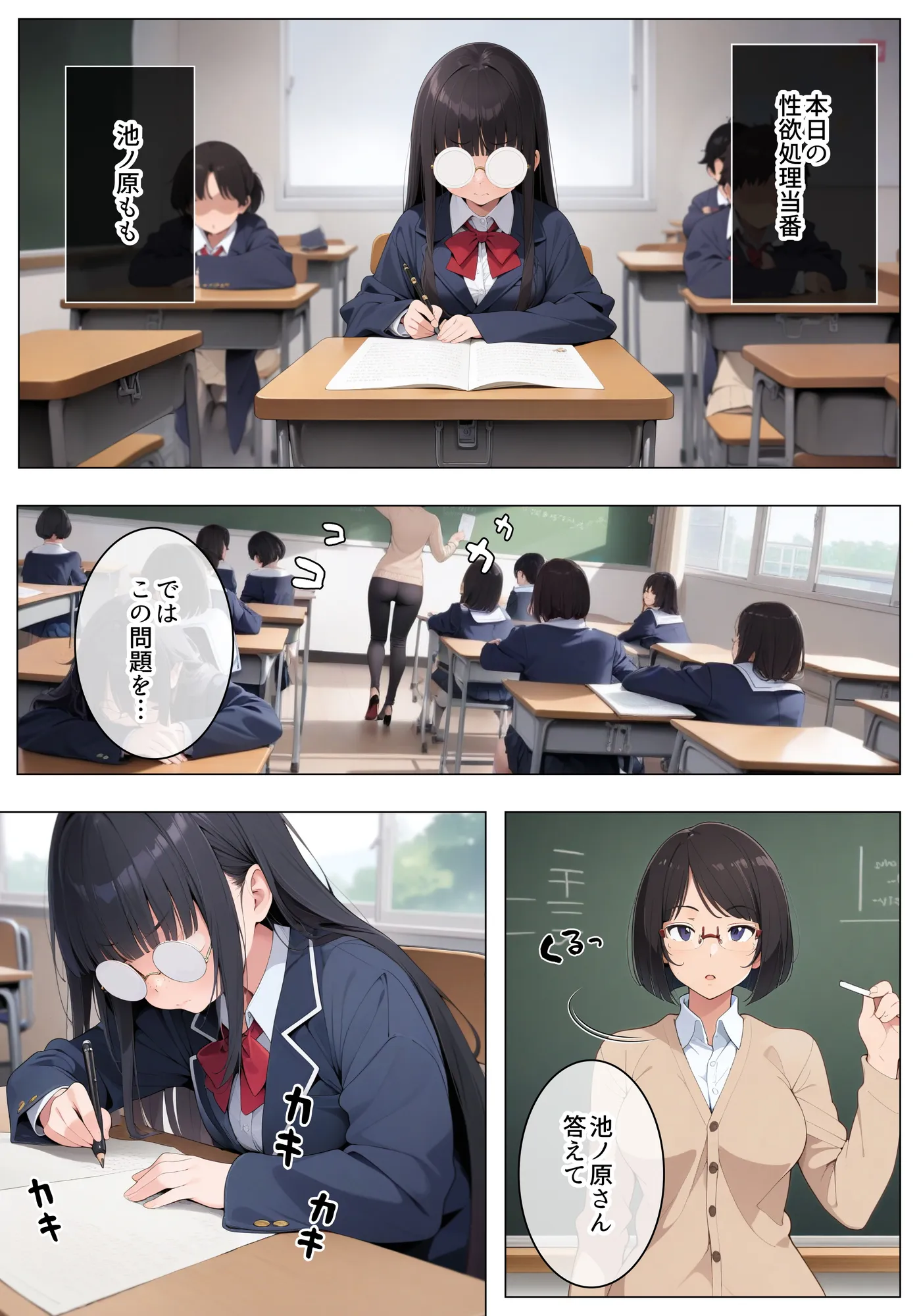 地味オタク巨乳で性欲処理 - 2ページ