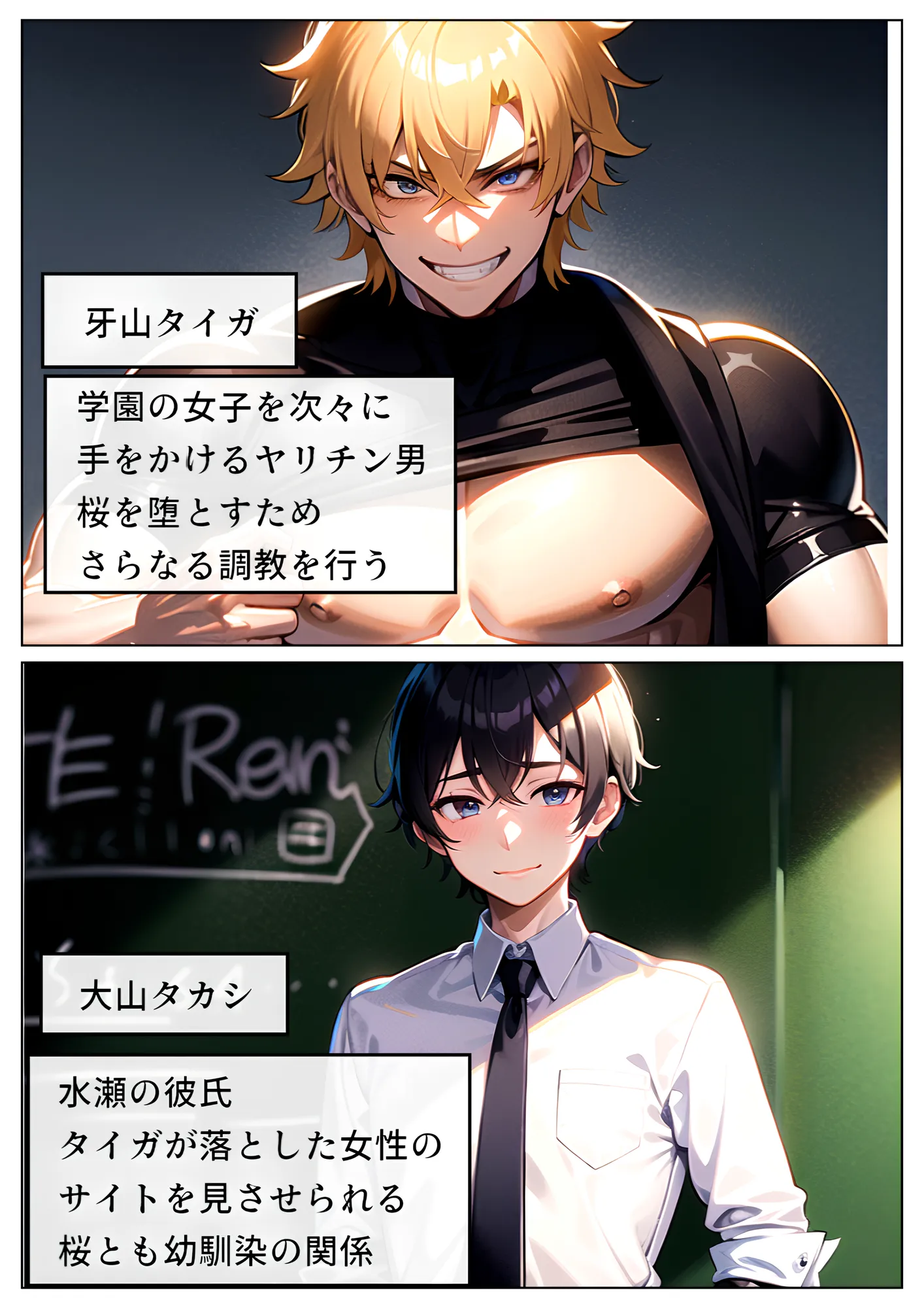 友人女子がヤリチン転校生に寝取られる-真夜衣桜-完堕ち編- - 5ページ