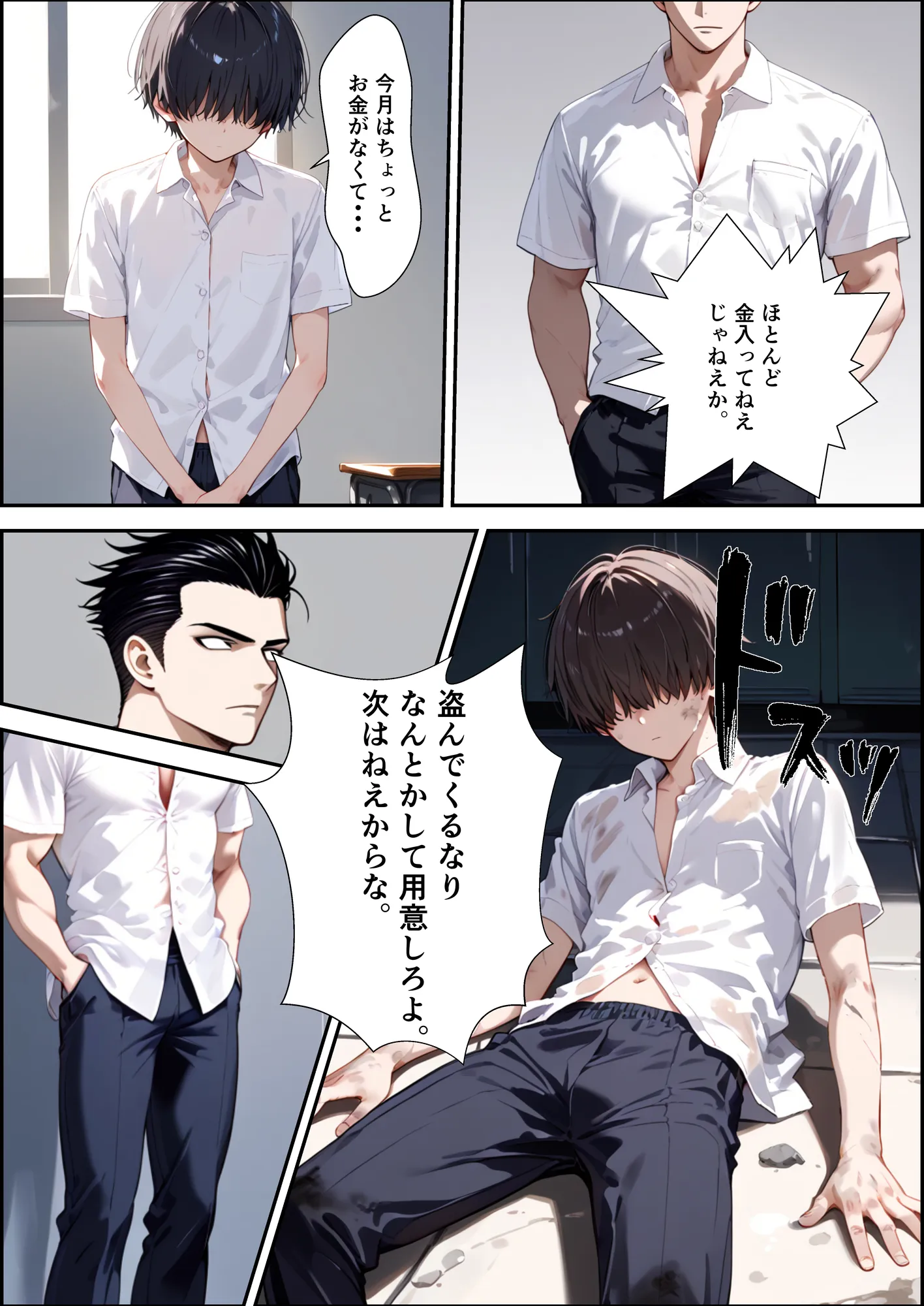 ボクを守るために不良の性奴●になっても絶対に堕ちないカノジョ - 7ページ