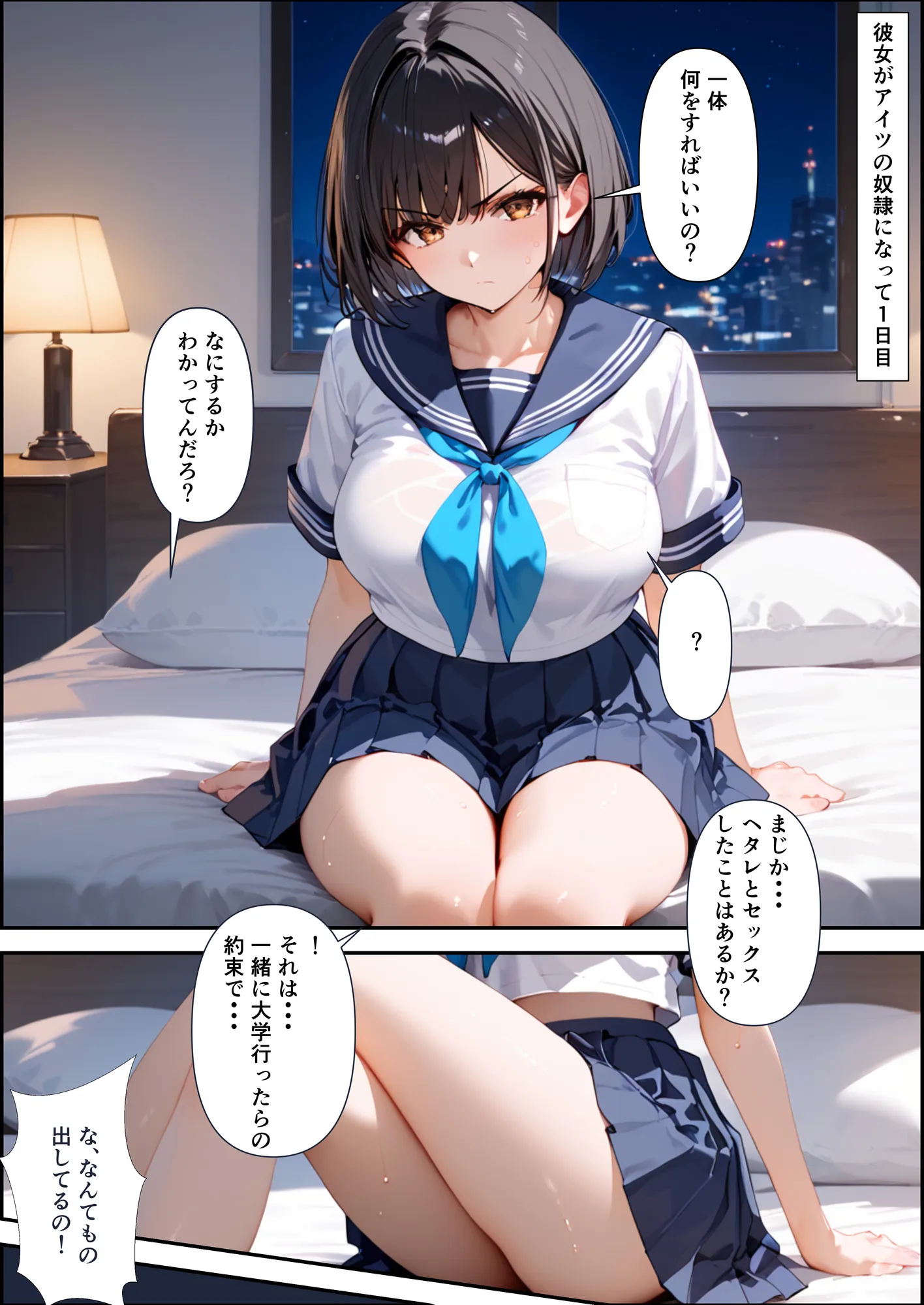 ボクを守るために不良の性奴●になっても絶対に堕ちないカノジョ - 15ページ