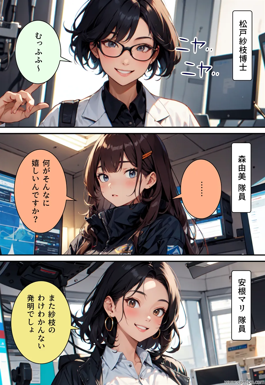 真・正義戦士ジャスティス・ボーイ 完全版 第5巻 「改造怪人・メガネ娘とCA制服」 - 4ページ