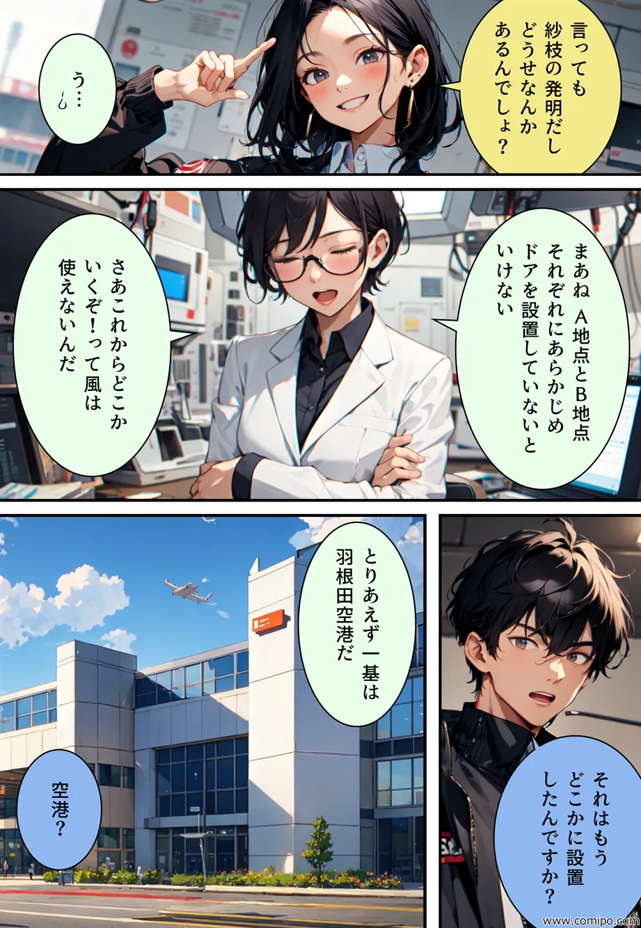 真・正義戦士ジャスティス・ボーイ 完全版 第5巻 「改造怪人・メガネ娘とCA制服」 - 6ページ