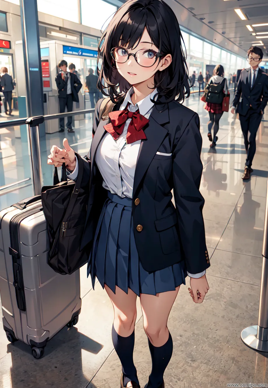 真・正義戦士ジャスティス・ボーイ 完全版 第5巻 「改造怪人・メガネ娘とCA制服」 - 9ページ