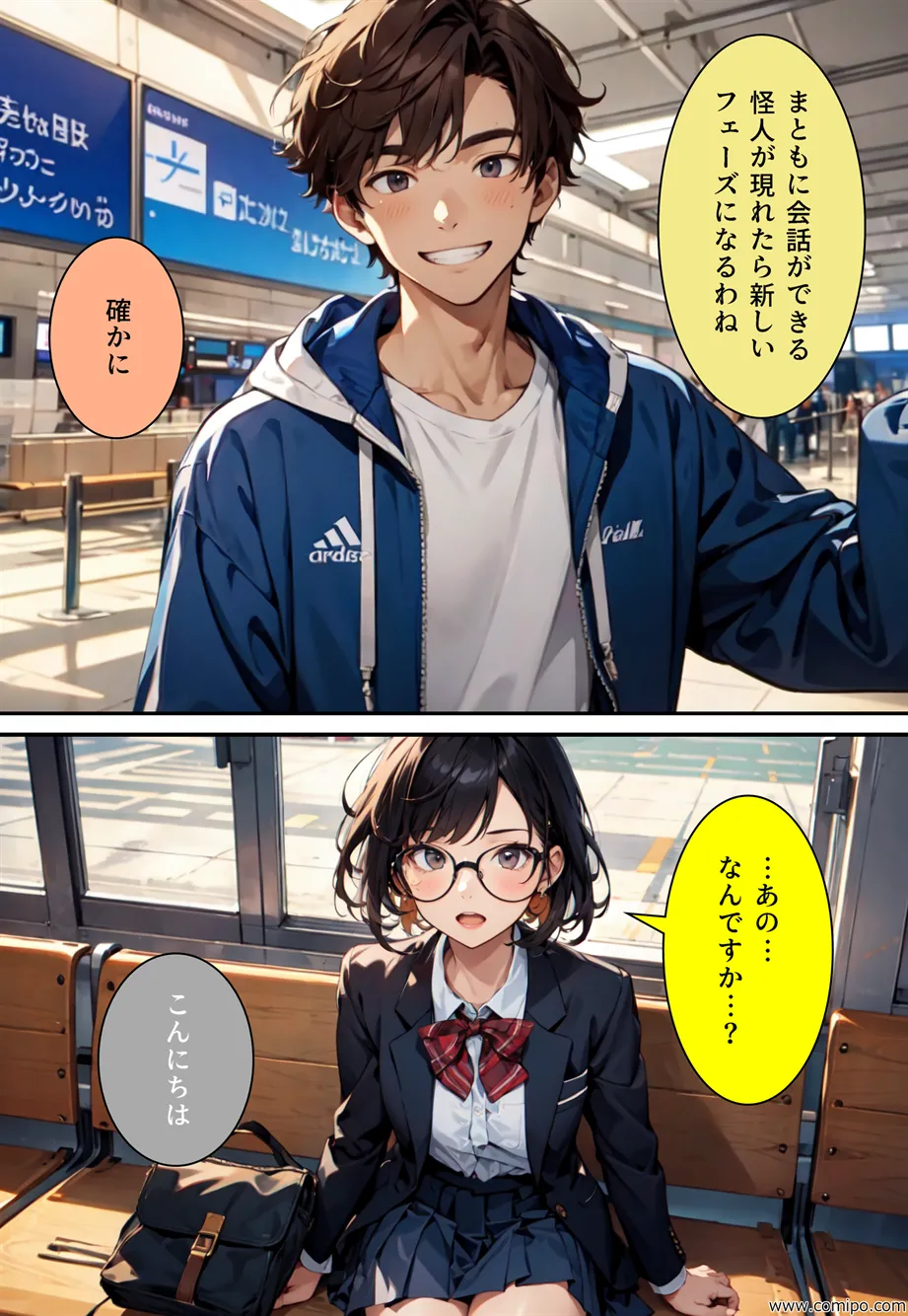 真・正義戦士ジャスティス・ボーイ 完全版 第5巻 「改造怪人・メガネ娘とCA制服」 - 18ページ