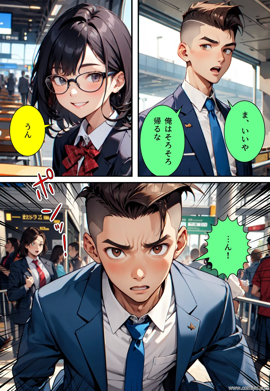 真・正義戦士ジャスティス・ボーイ 完全版 第5巻 「改造怪人・メガネ娘とCA制服」 - 21ページ