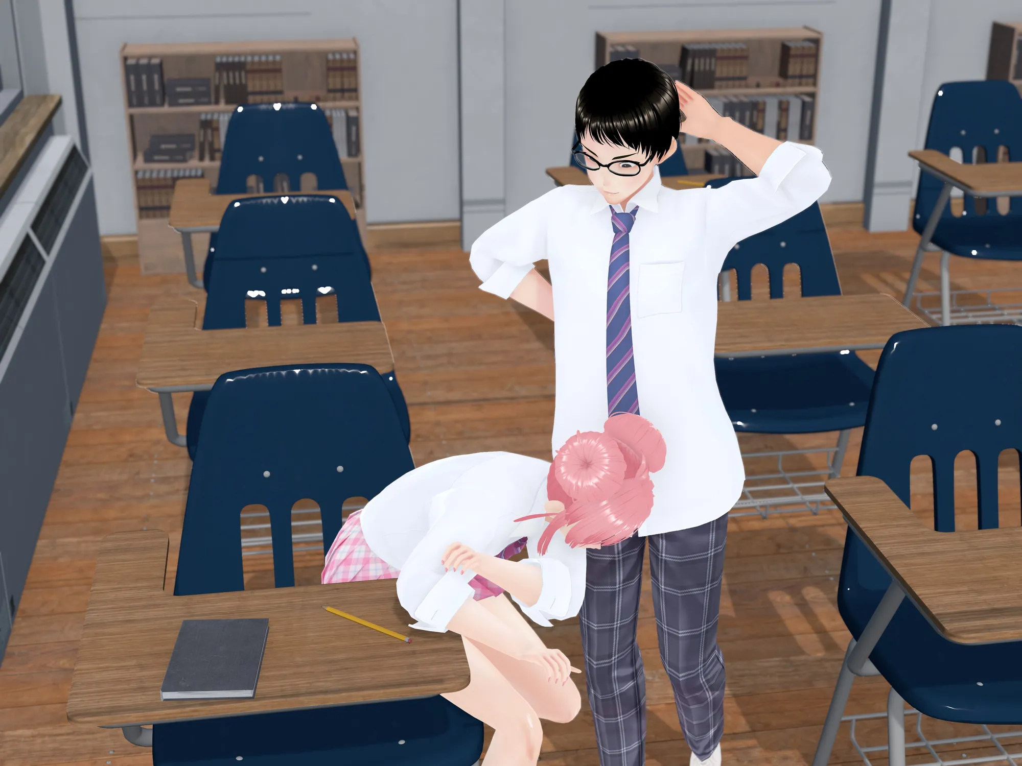 女子だけ成長 男子を追い抜く 成長音〜クラスメイト編〜 - 35ページ