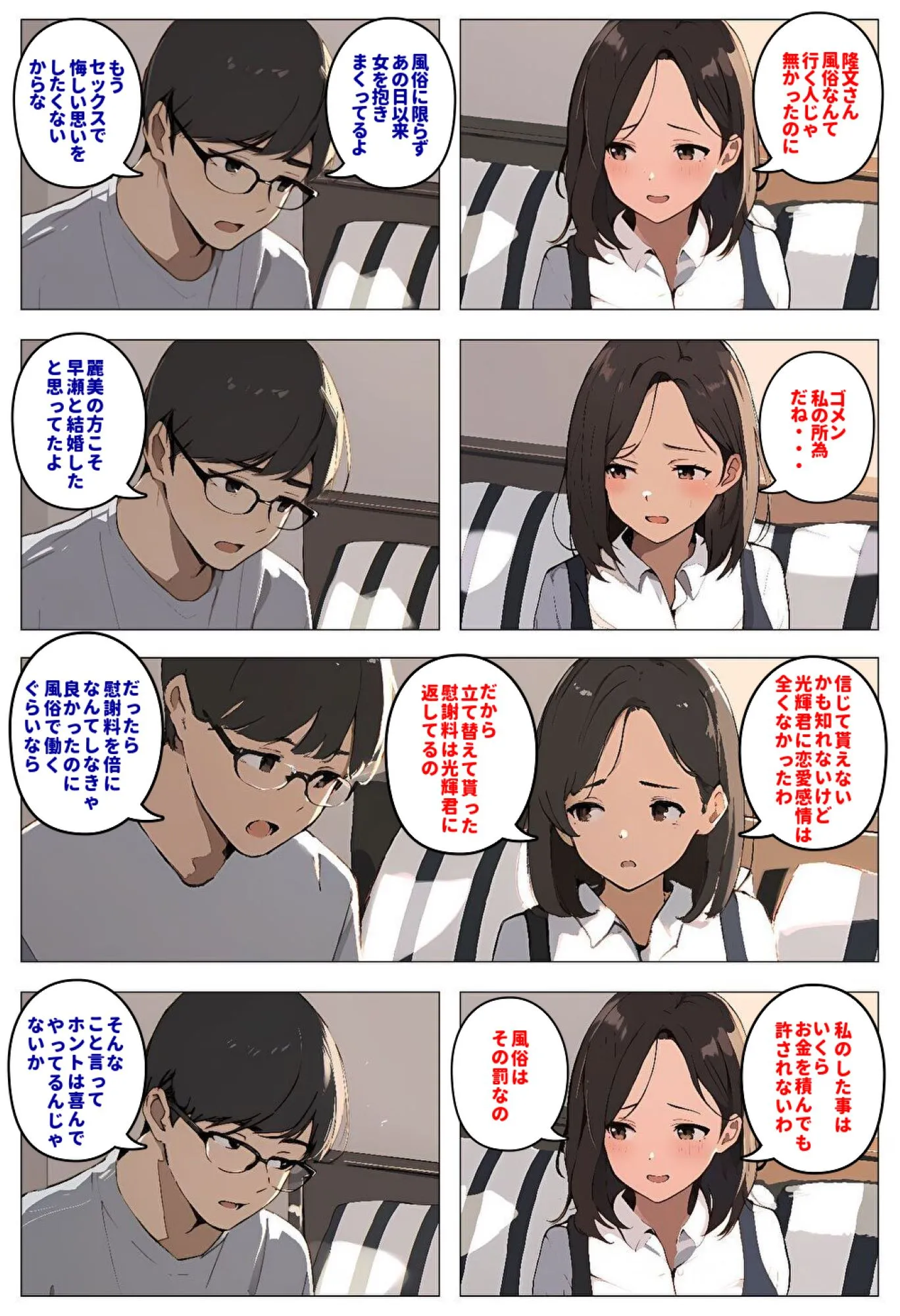 間男の提案に乗って不倫現場を目撃したら、最愛の妻が土下座してセックスのお願いをした。後編ルート2「2年後の再会編」 - 11ページ