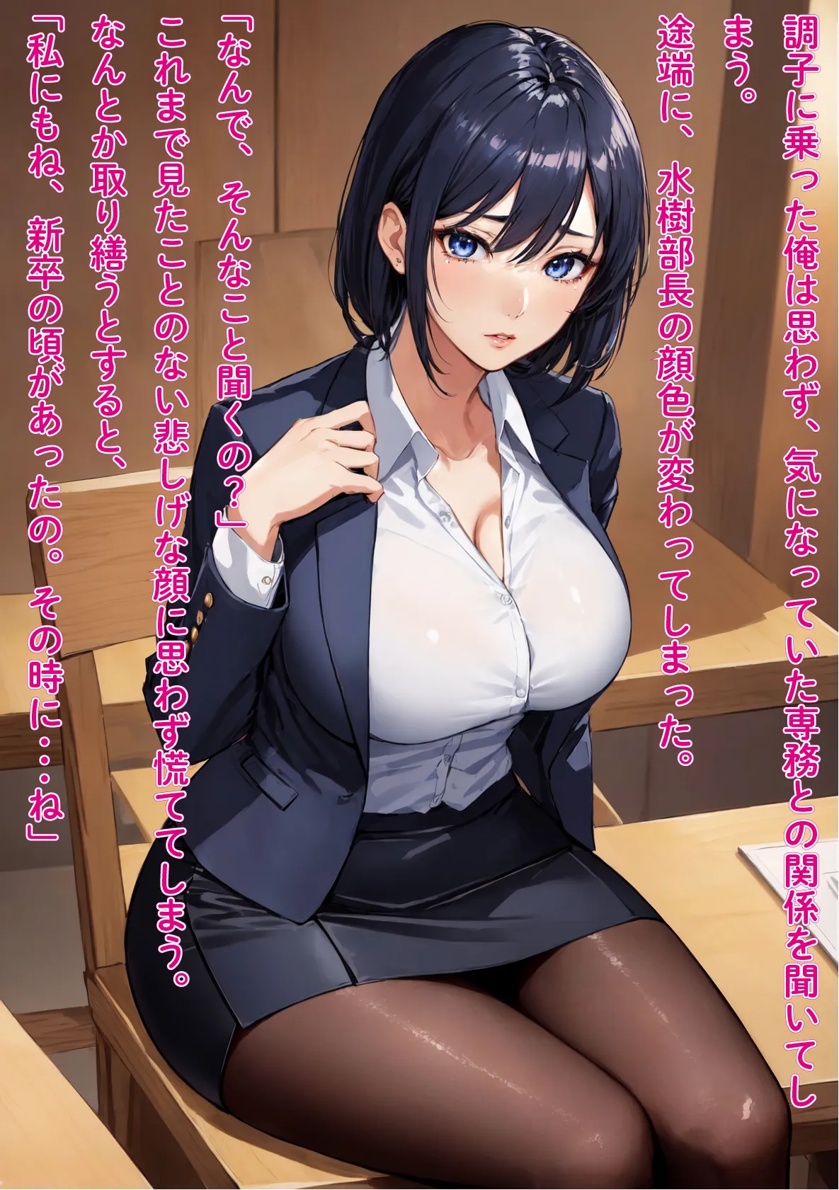 【前後編お得セット】 ［NTR］役員と不倫している鬼女上司を勢いで押し倒し中出し快楽堕ち - 23ページ