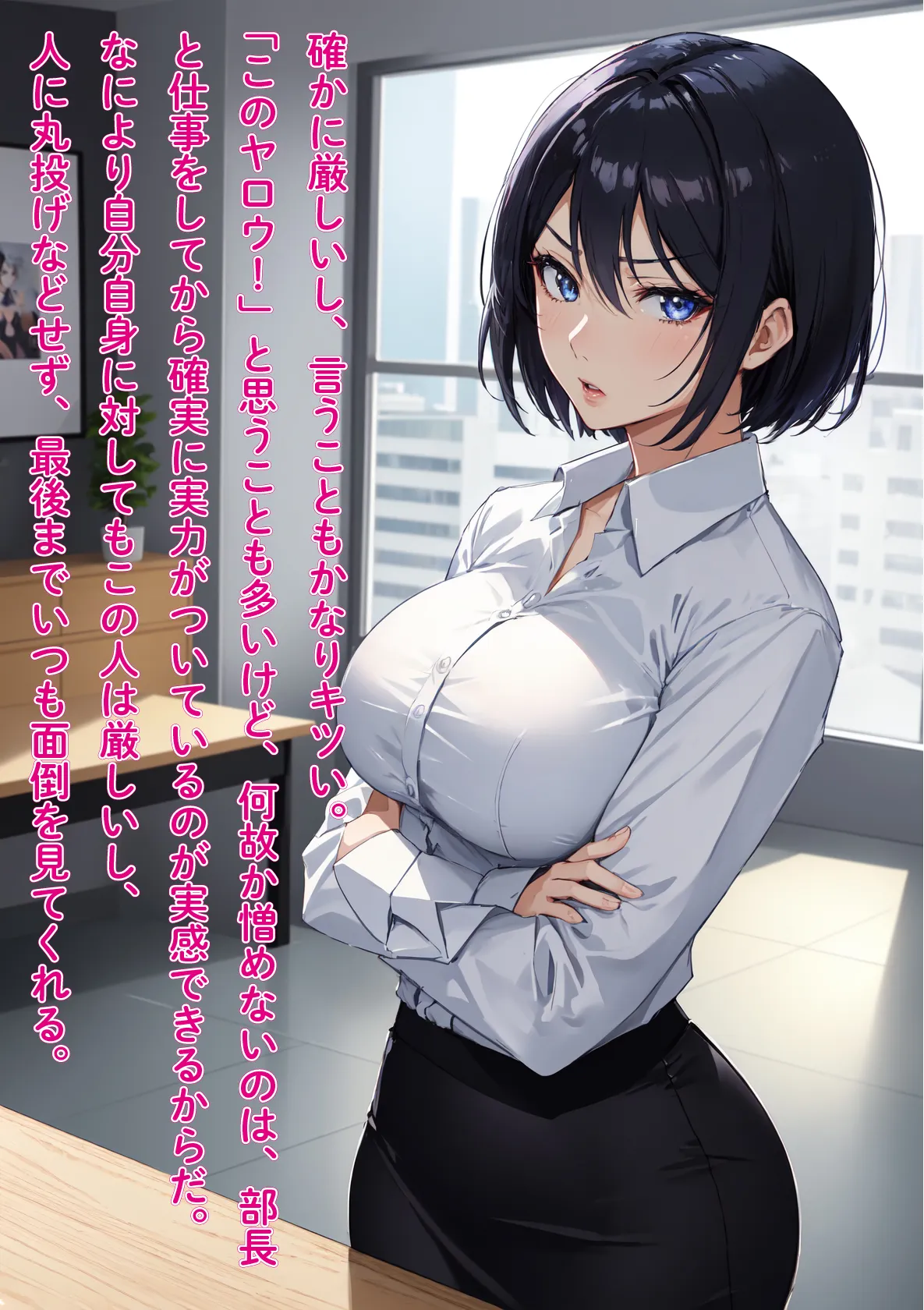 【前後編お得セット】 ［NTR］役員と不倫している鬼女上司を勢いで押し倒し中出し快楽堕ち - 38ページ