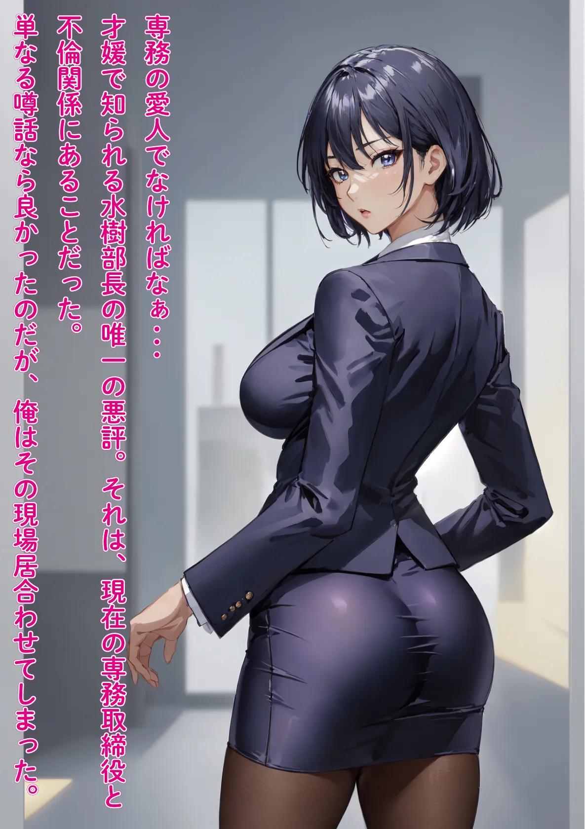 【前後編お得セット】 ［NTR］役員と不倫している鬼女上司を勢いで押し倒し中出し快楽堕ち - 40ページ