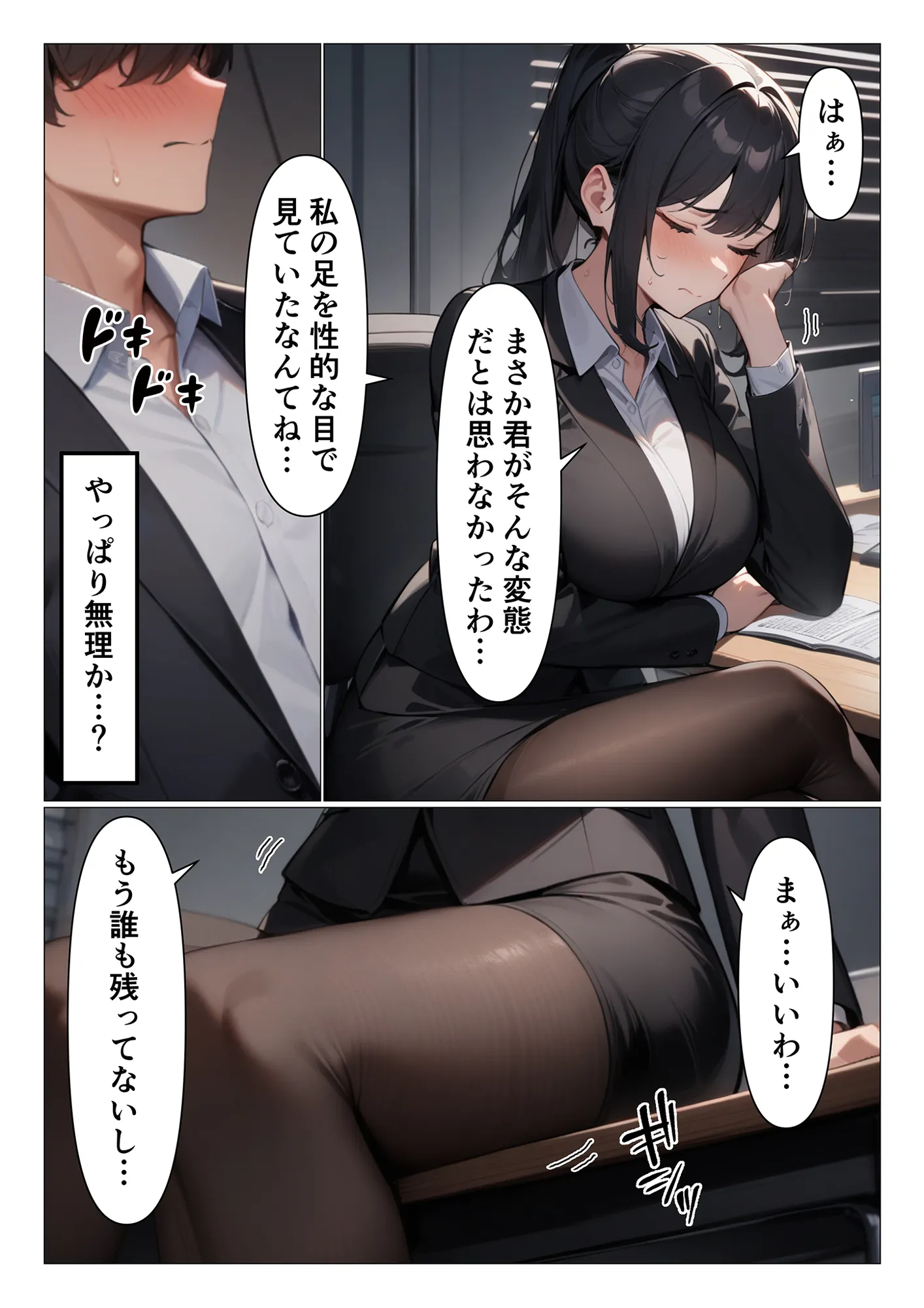 厳しいデカパイ上司はグイグイいったら案外チョロい - 5ページ