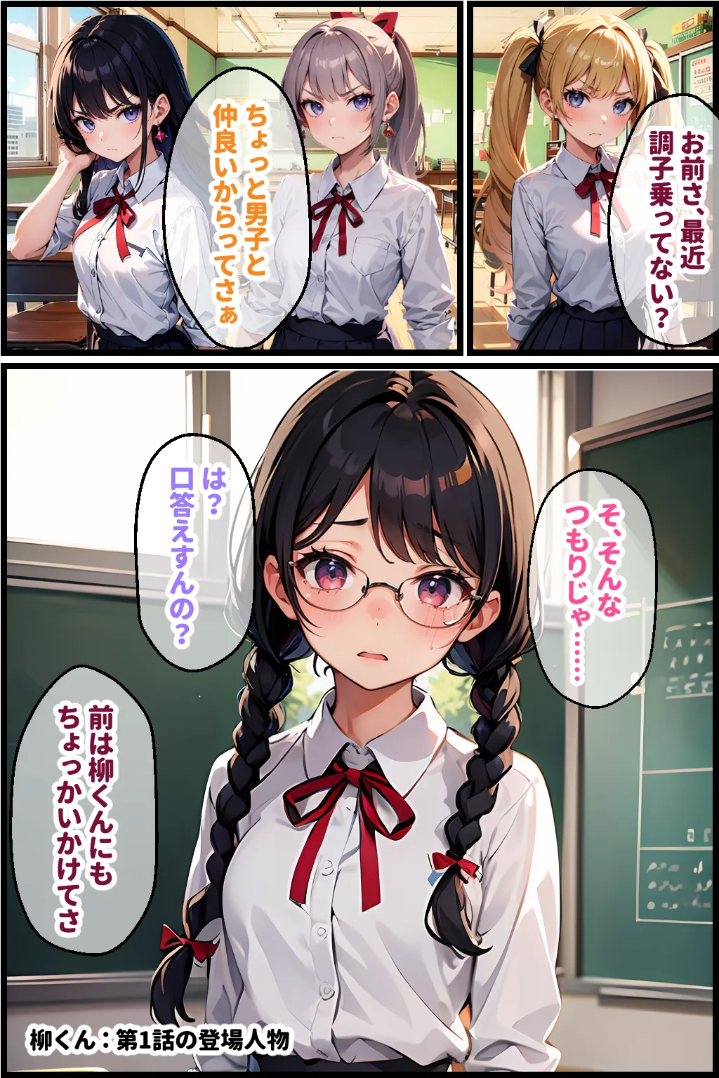 いじめから助けた地味娘からの誘いに乗ると… - 2ページ