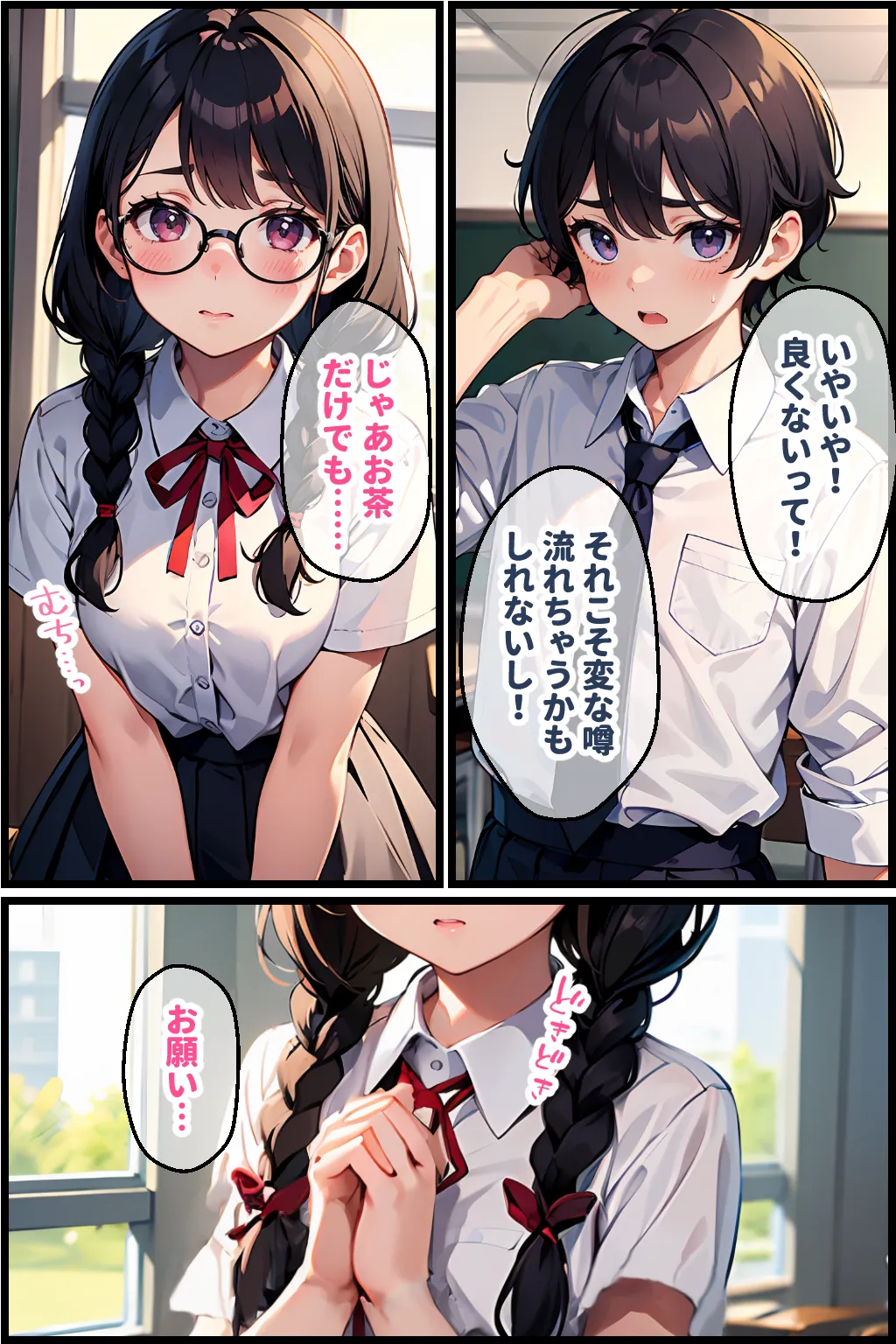 いじめから助けた地味娘からの誘いに乗ると… - 6ページ