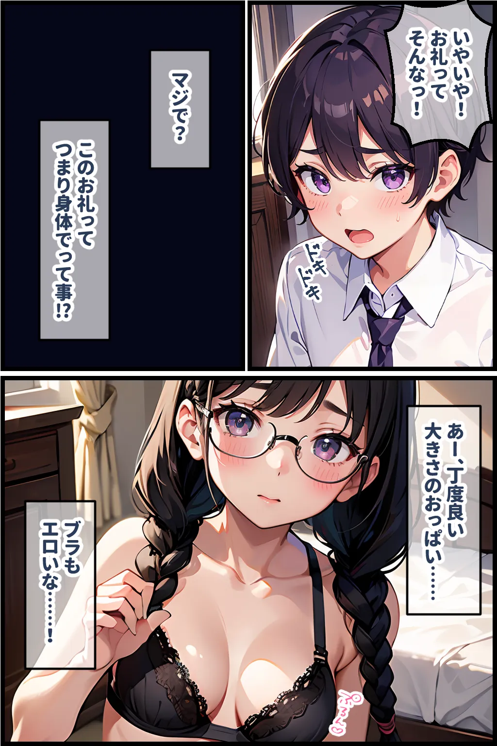 いじめから助けた地味娘からの誘いに乗ると… - 10ページ