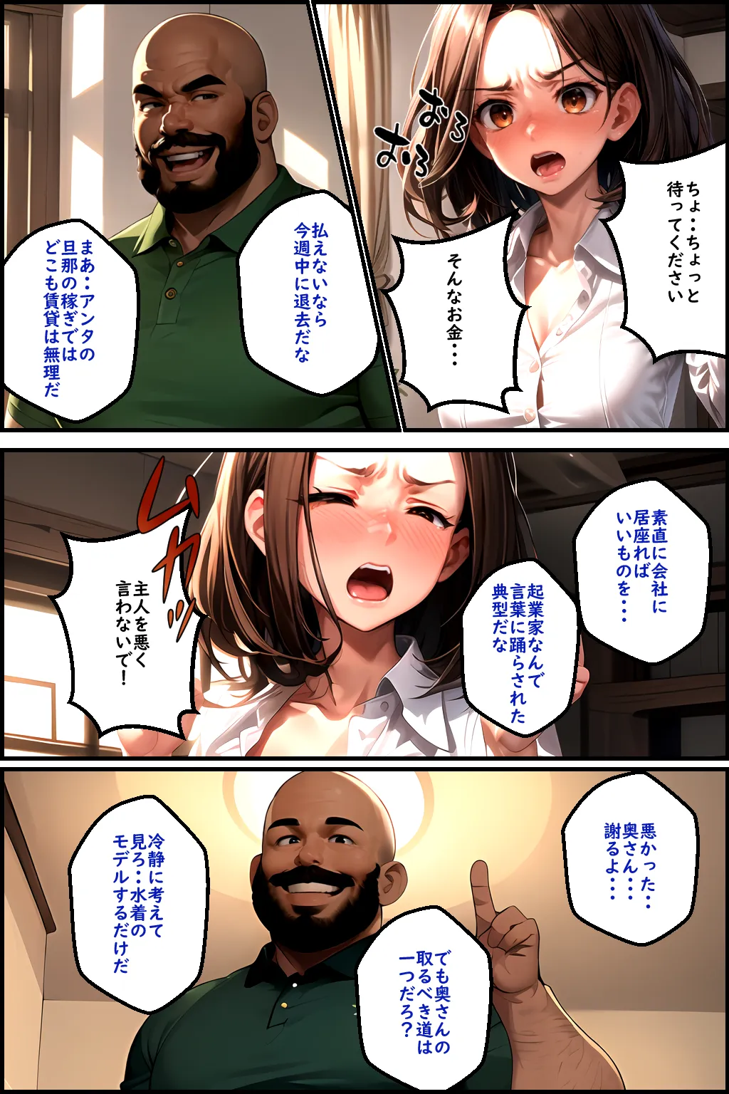 新 人妻専従契約 〜家賃滞納の代償は恥辱のハメ撮り撮影〜 - 13ページ