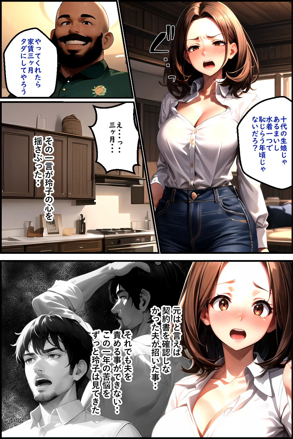 新 人妻専従契約 〜家賃滞納の代償は恥辱のハメ撮り撮影〜 - 14ページ