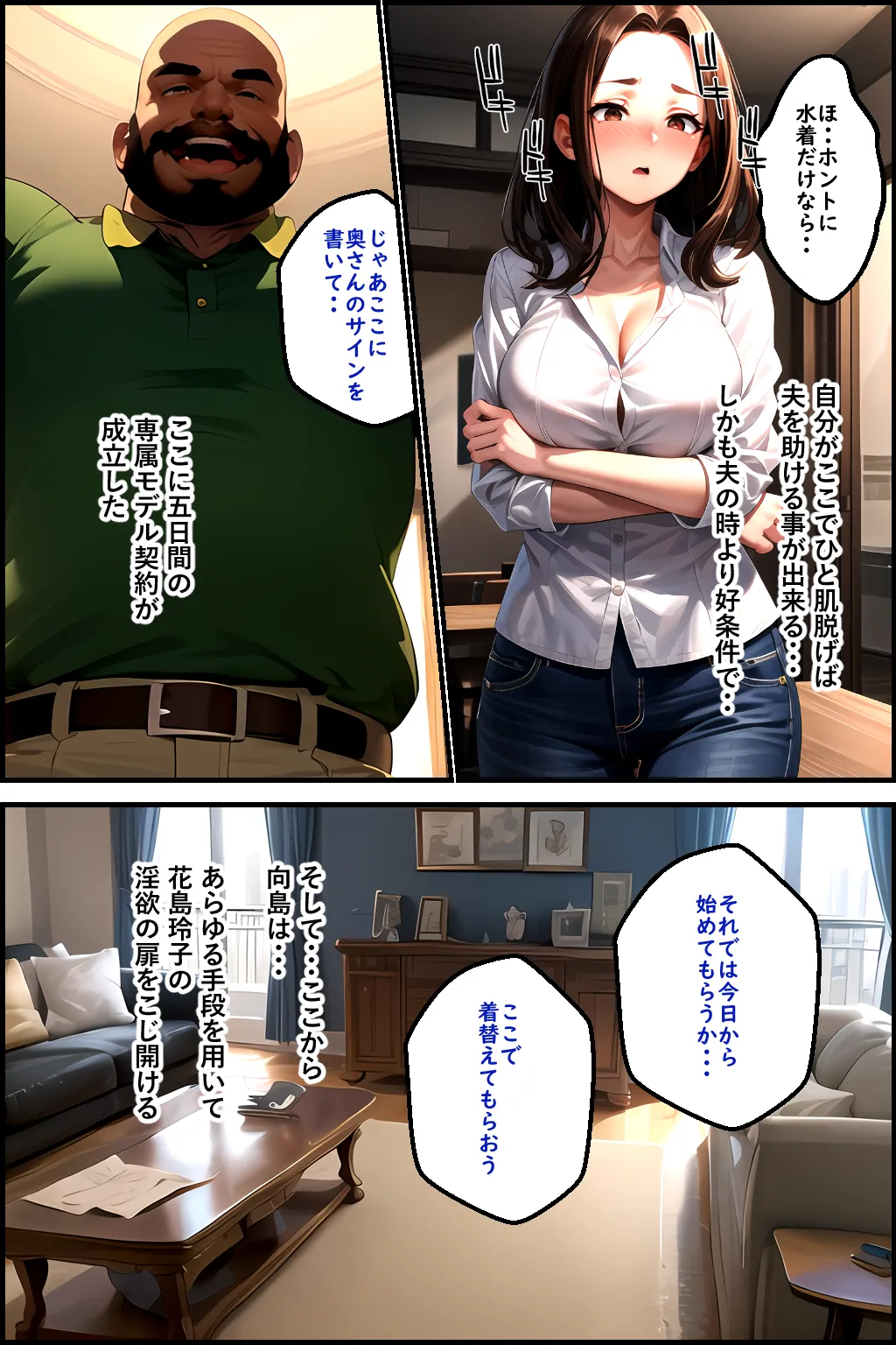 新 人妻専従契約 〜家賃滞納の代償は恥辱のハメ撮り撮影〜 - 15ページ