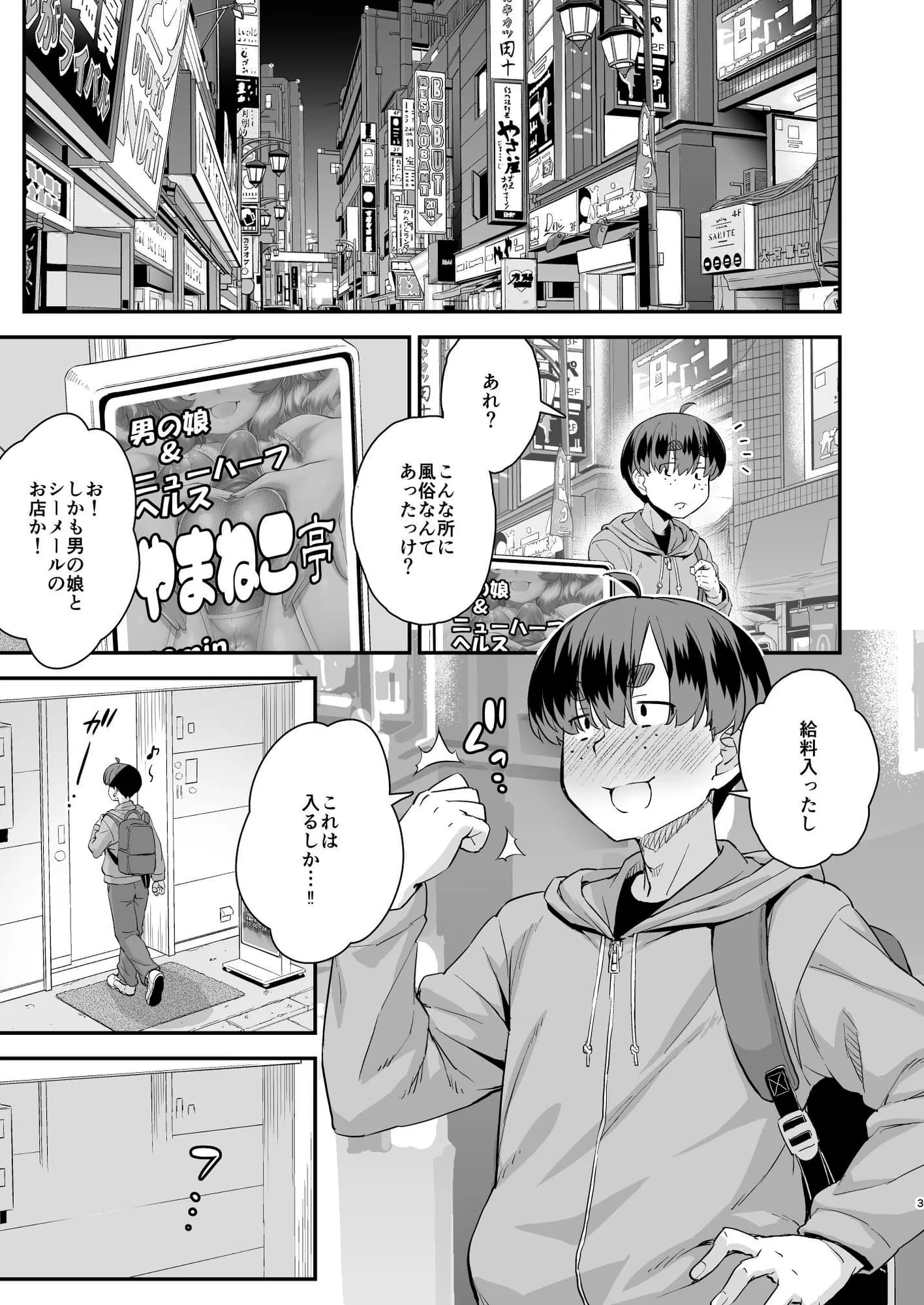注文の多い男の娘風俗店 - 3ページ