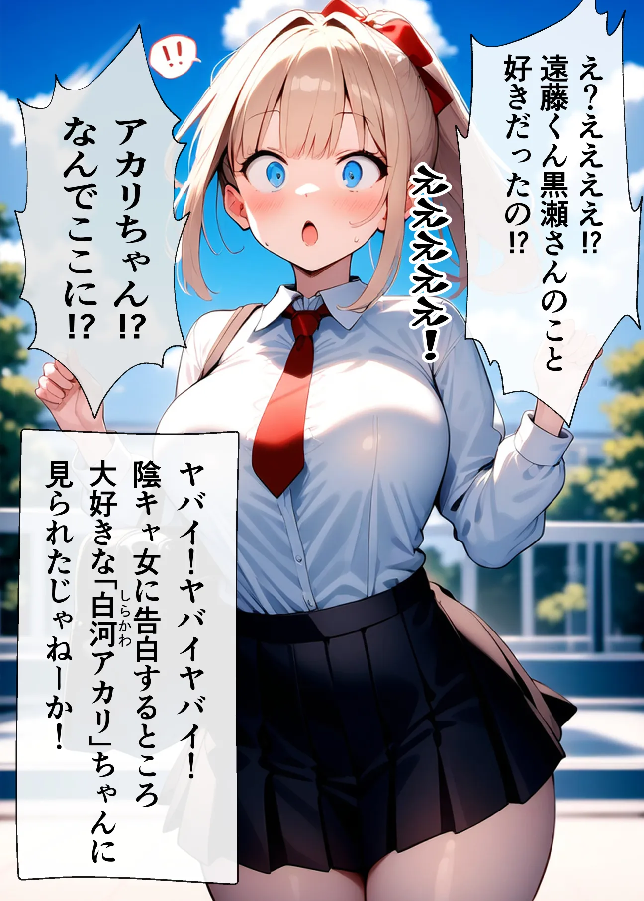 罰ゲームで告白した陰キャ巨乳女が調子に乗るのでゲームでボコした結果【コミック版】 - 8ページ