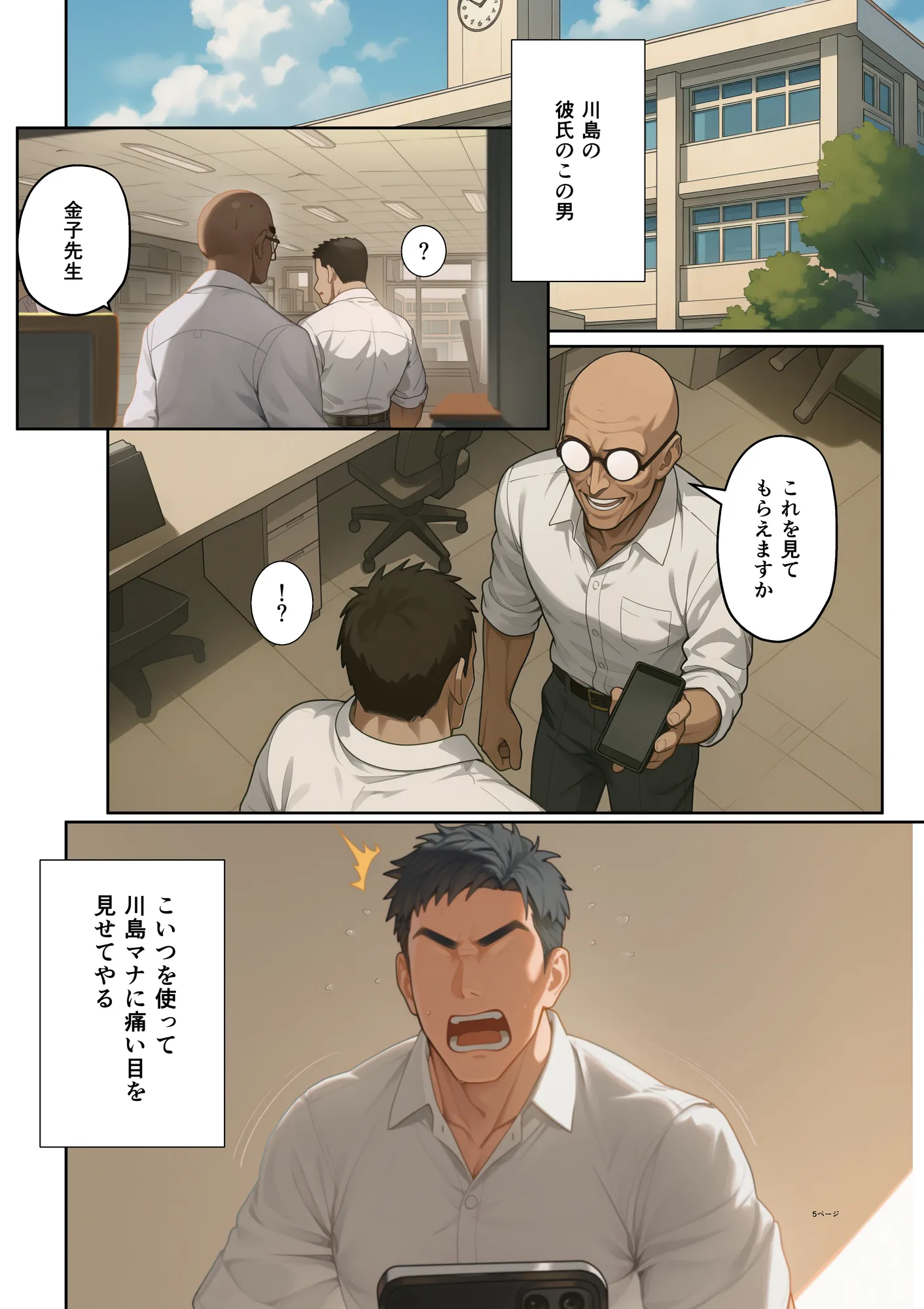 ムカつく女教師を強●妊娠！催◯リベンジ！＃2 - 5ページ