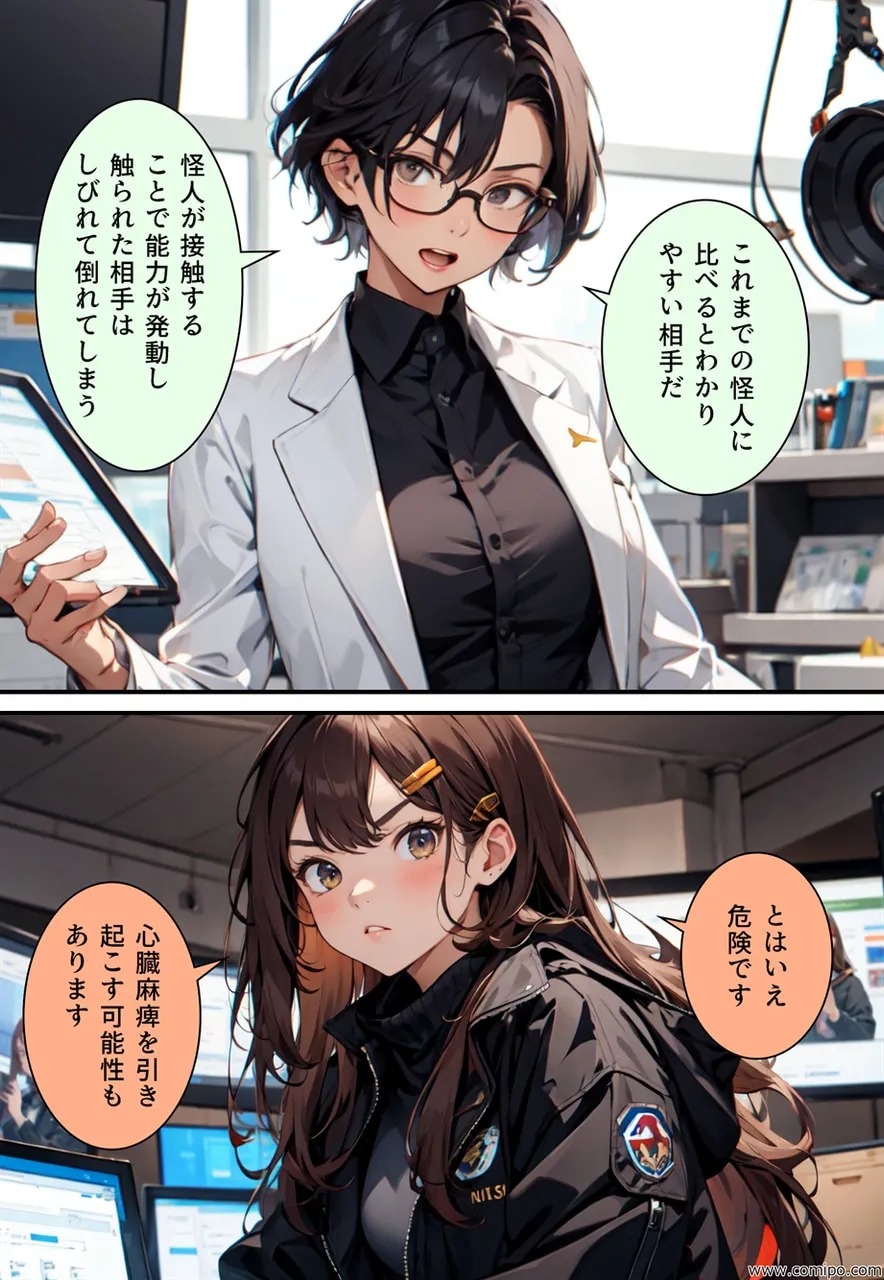 真・正義戦士ジャスティス・ボーイ 完全版 第6巻 「怪人・クラゲ〇僧とビキニ水着」 - 30ページ