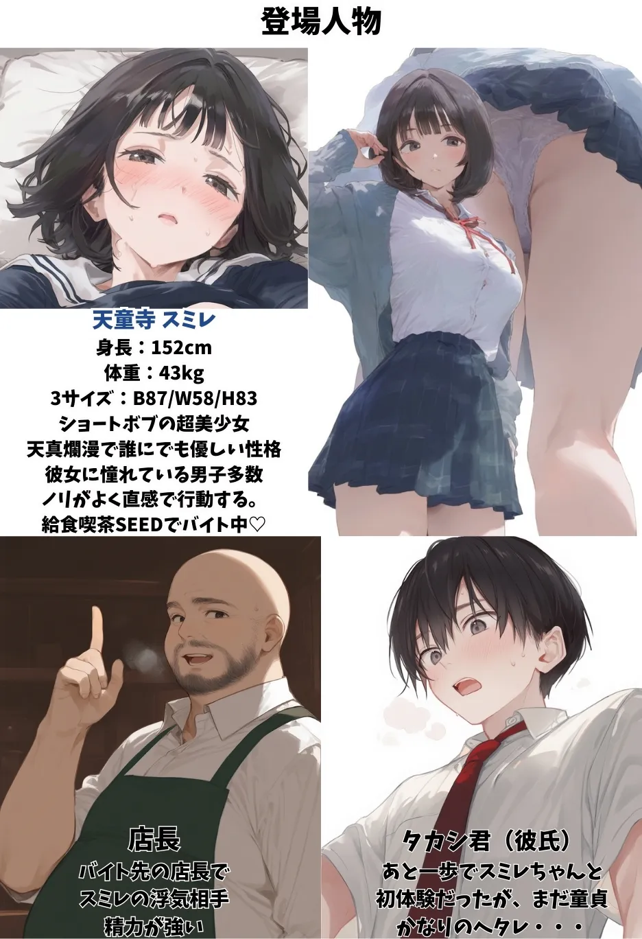 僕の彼女が種付けおじさんにNTRされてしまった件3巻 - 2ページ