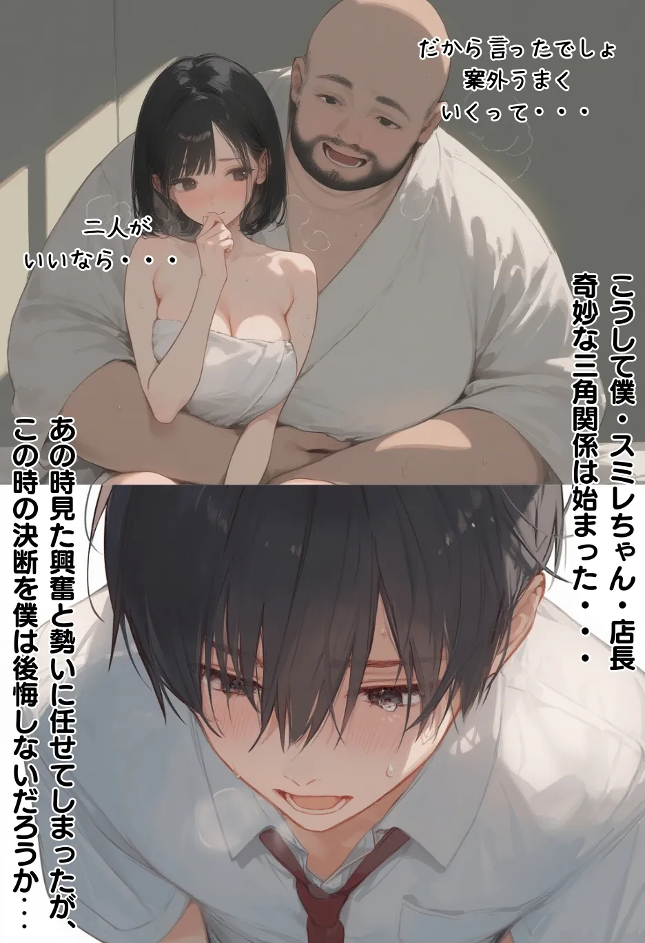 僕の彼女が種付けおじさんにNTRされてしまった件3巻 - 19ページ