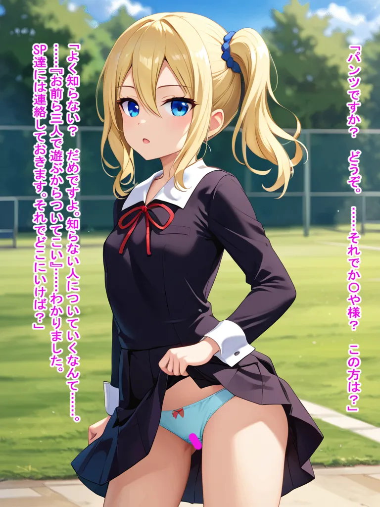 か〇や様は人生終了したい 〜お嬢様達の変態無様戦〜 - 8ページ