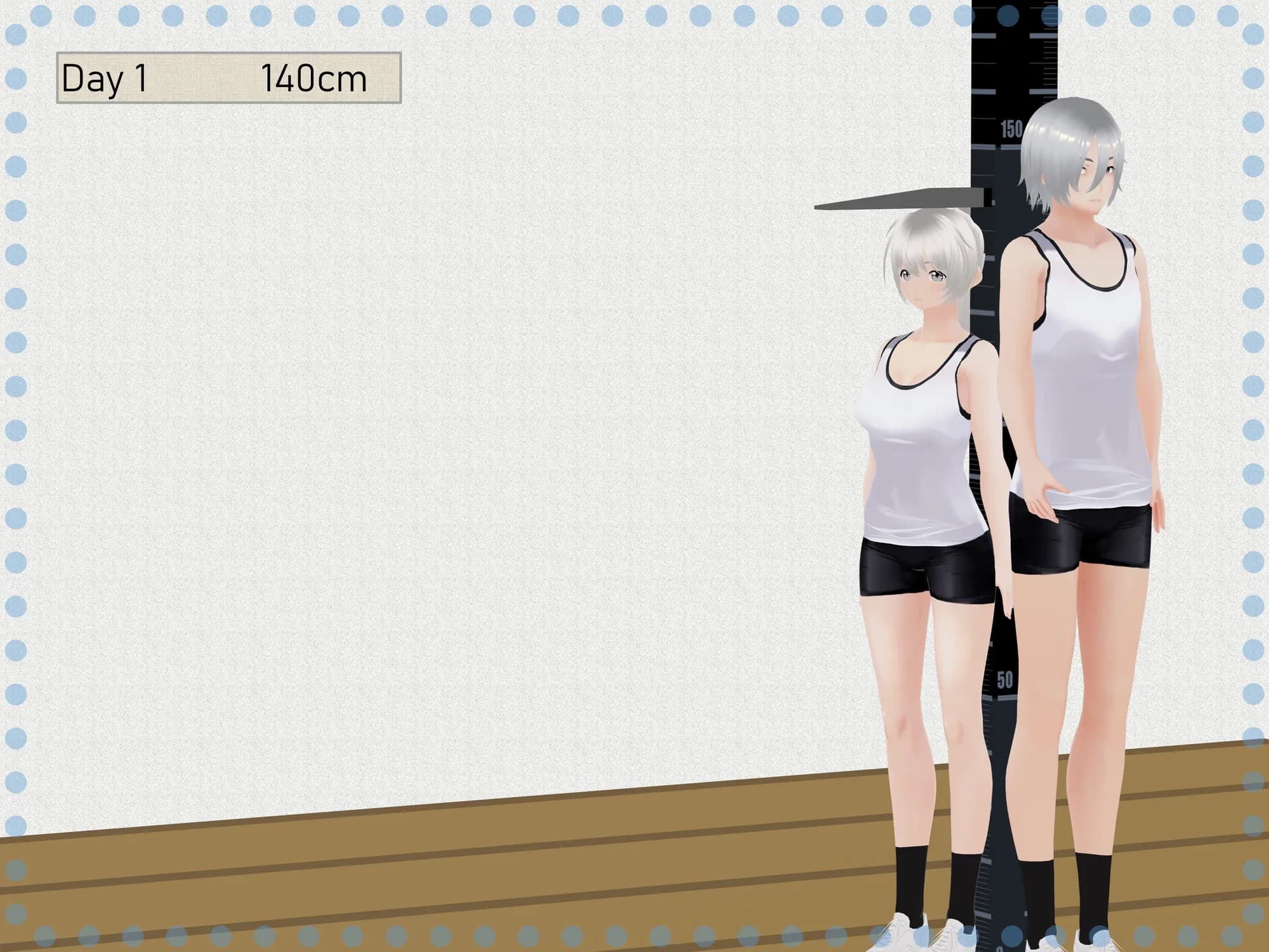 女子だけ成長 男子を追い抜く 成長音〜柔軟体操編〜 - 11ページ