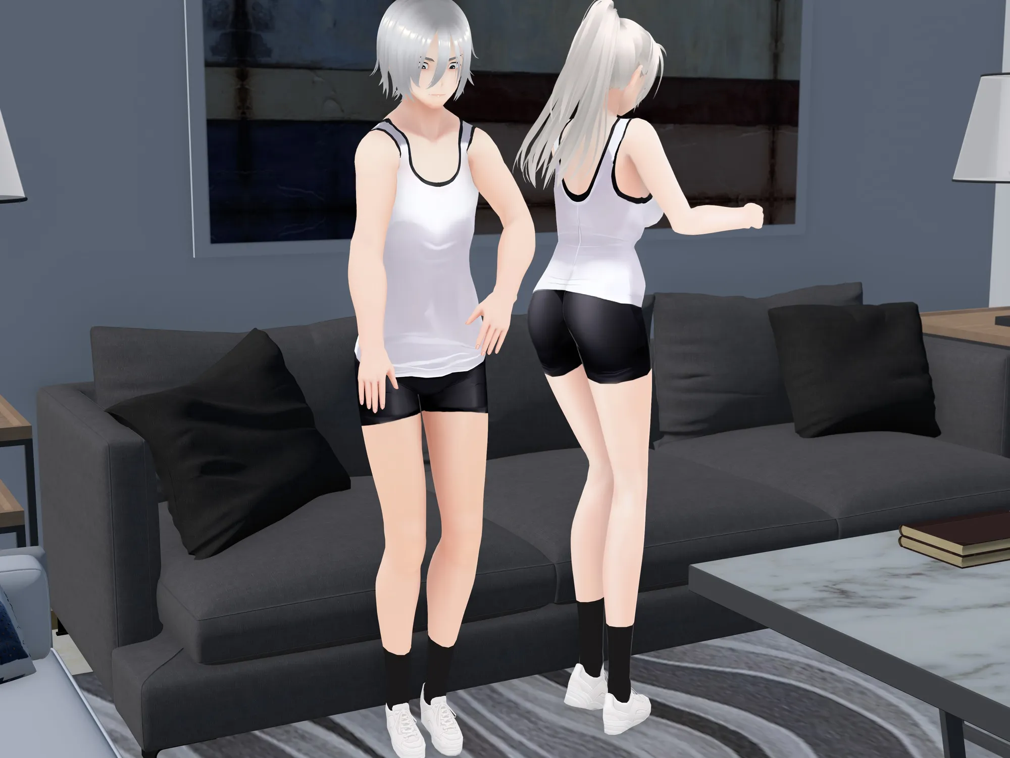 女子だけ成長 男子を追い抜く 成長音〜柔軟体操編〜 - 28ページ