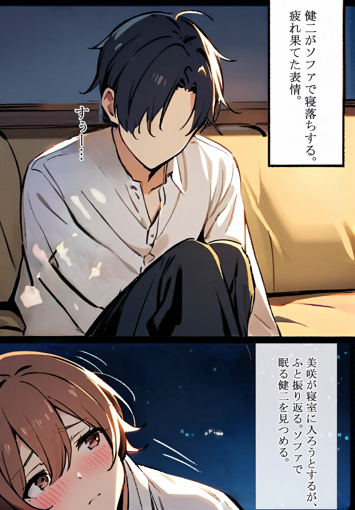 「金髪の友人に堕ちた若妻」巨乳美人妻が夫の目の前で寝取られる夜 - 15ページ