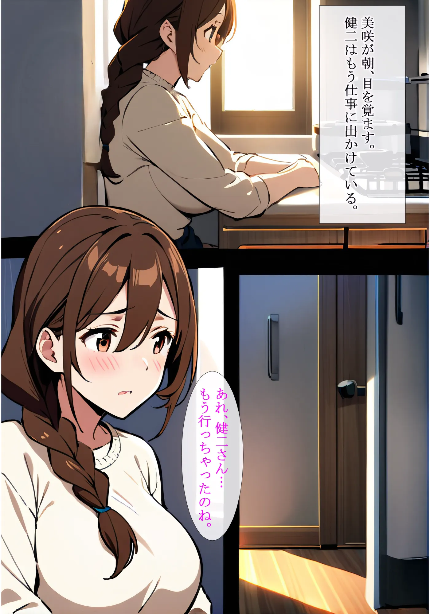 「金髪の友人に堕ちた若妻」巨乳美人妻が夫の目の前で寝取られる夜 - 20ページ