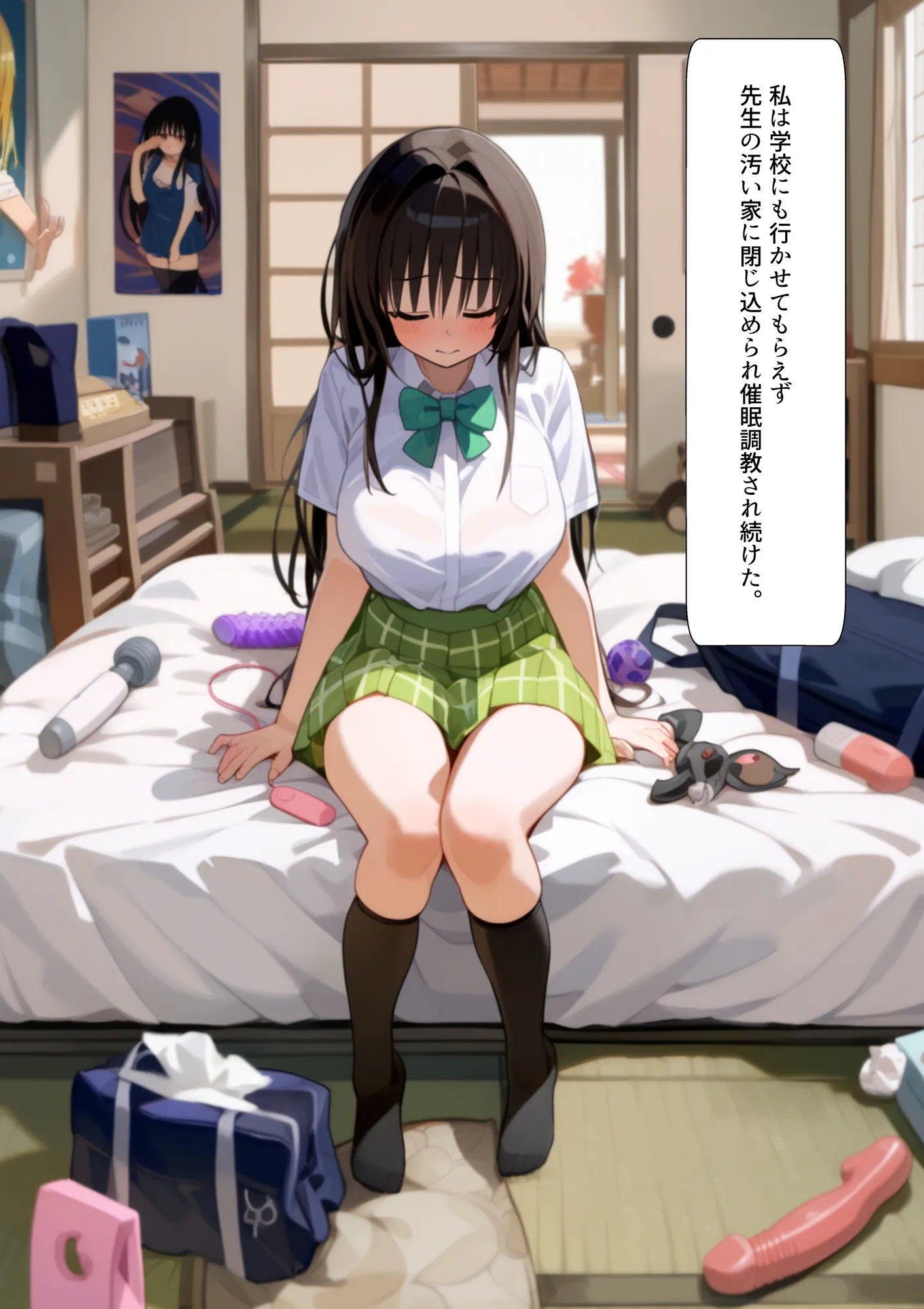 生真面目風紀委員を 催◯調教プライド崩壊古◯川ダム決壊むっつりスケベ教師の専属風紀指導 - 37ページ