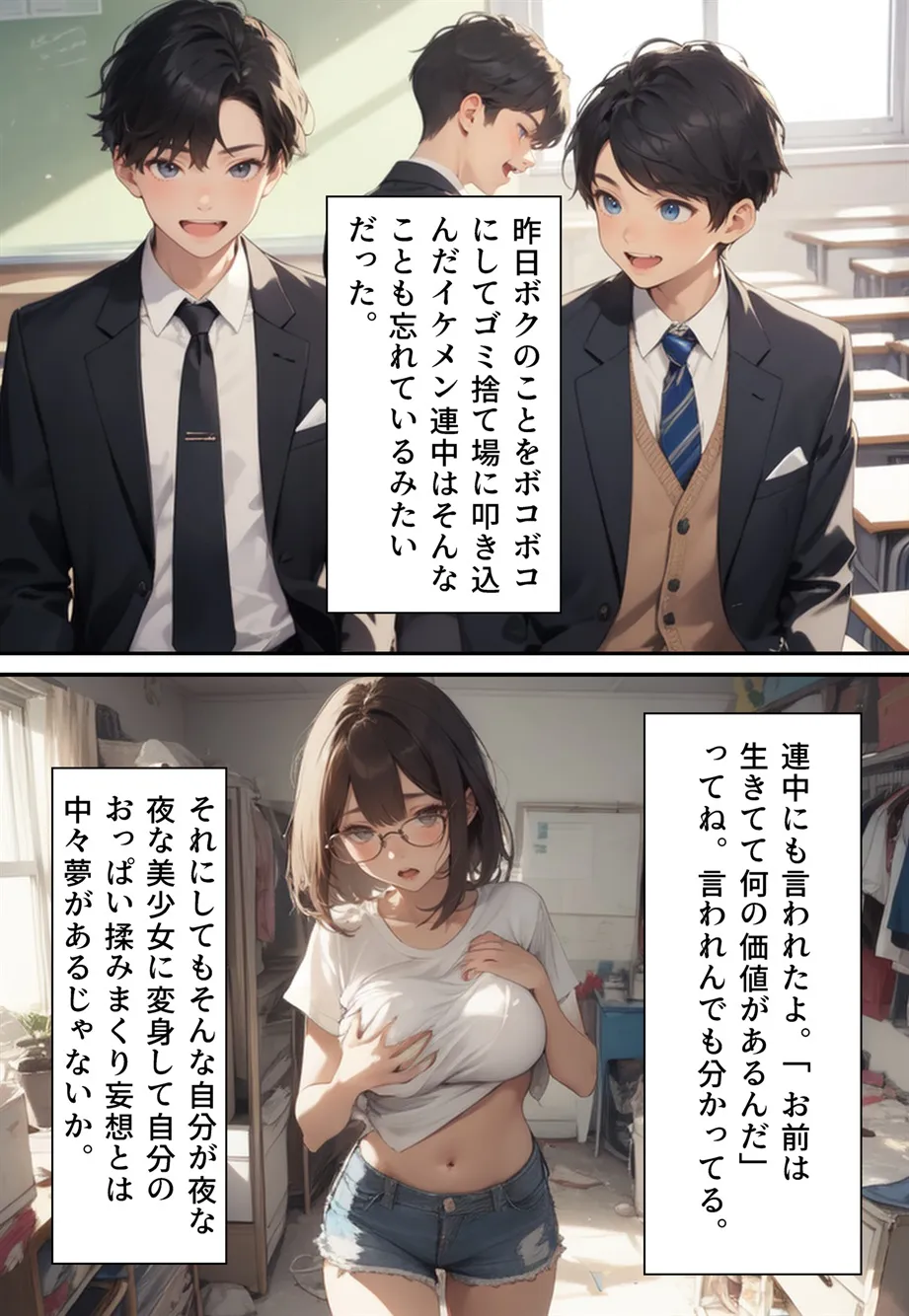 突然女体化能力を得たボクの愉快な生活 - 42ページ