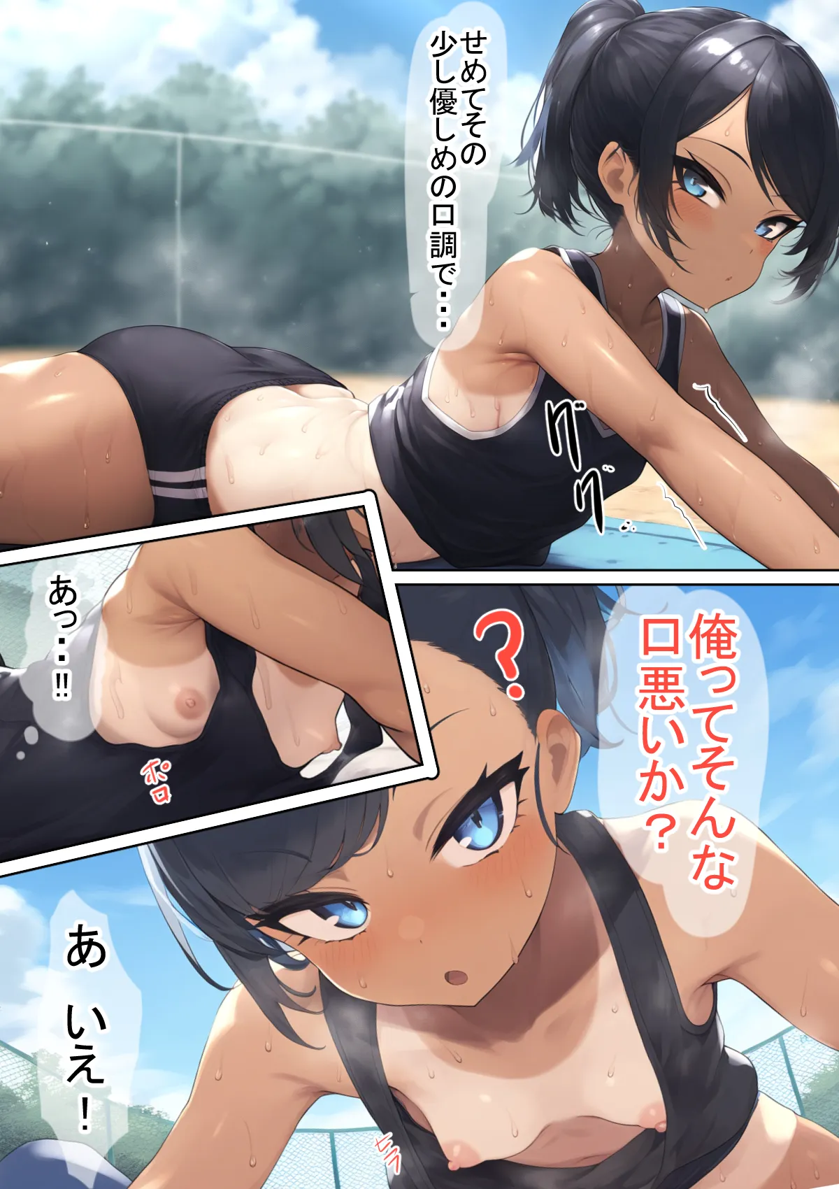 性欲に負けて俺っ娘ちゃんを〇したら弱み握られて - 4ページ