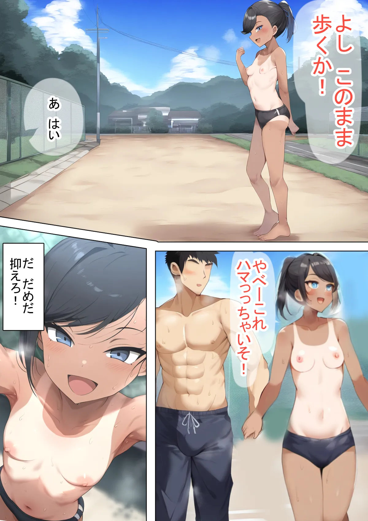 性欲に負けて俺っ娘ちゃんを〇したら弱み握られて - 9ページ