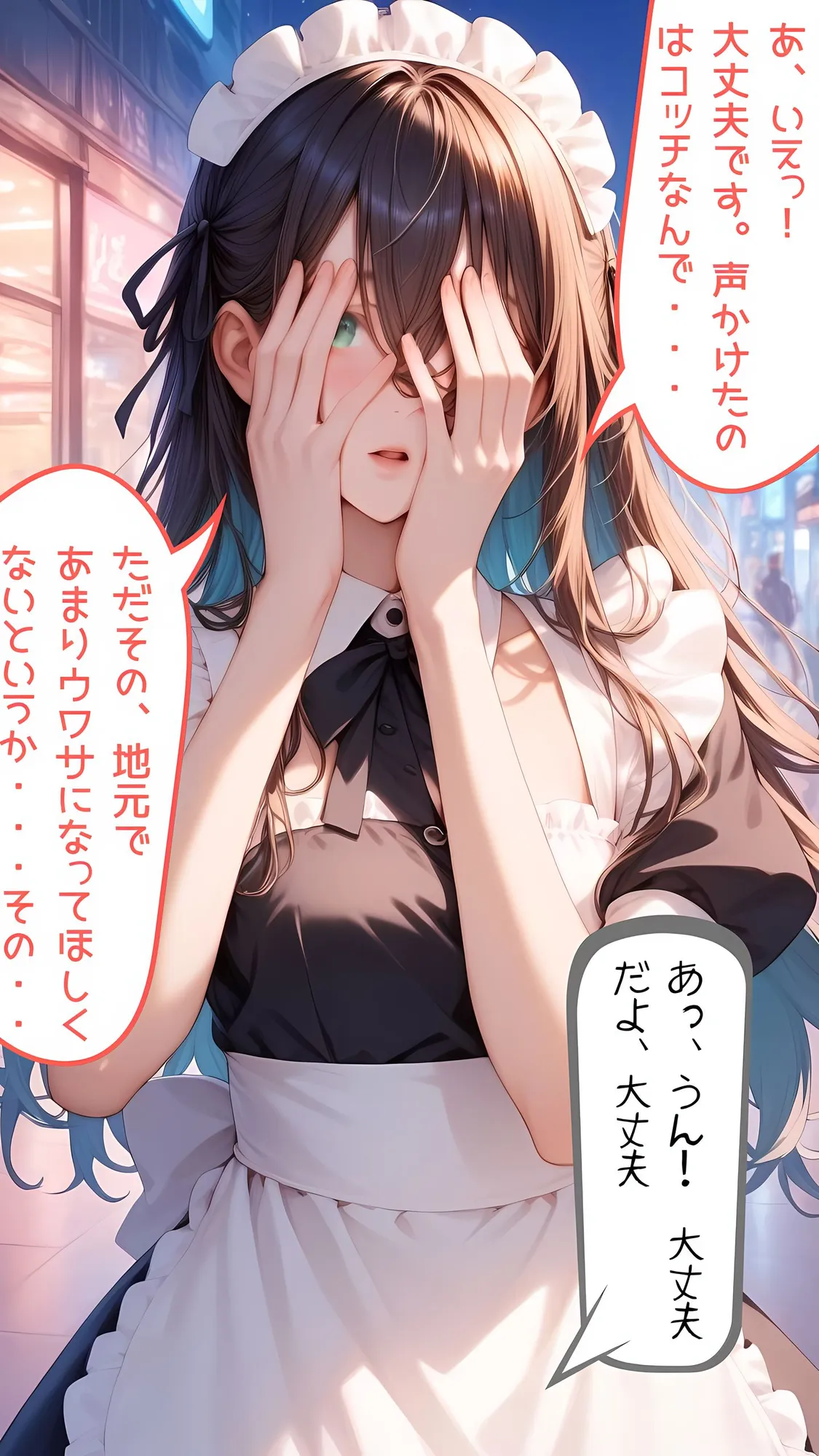 メカフェ店員だった近所のお嬢に秘密の裏メニューで抜いてもらう話 - 9ページ