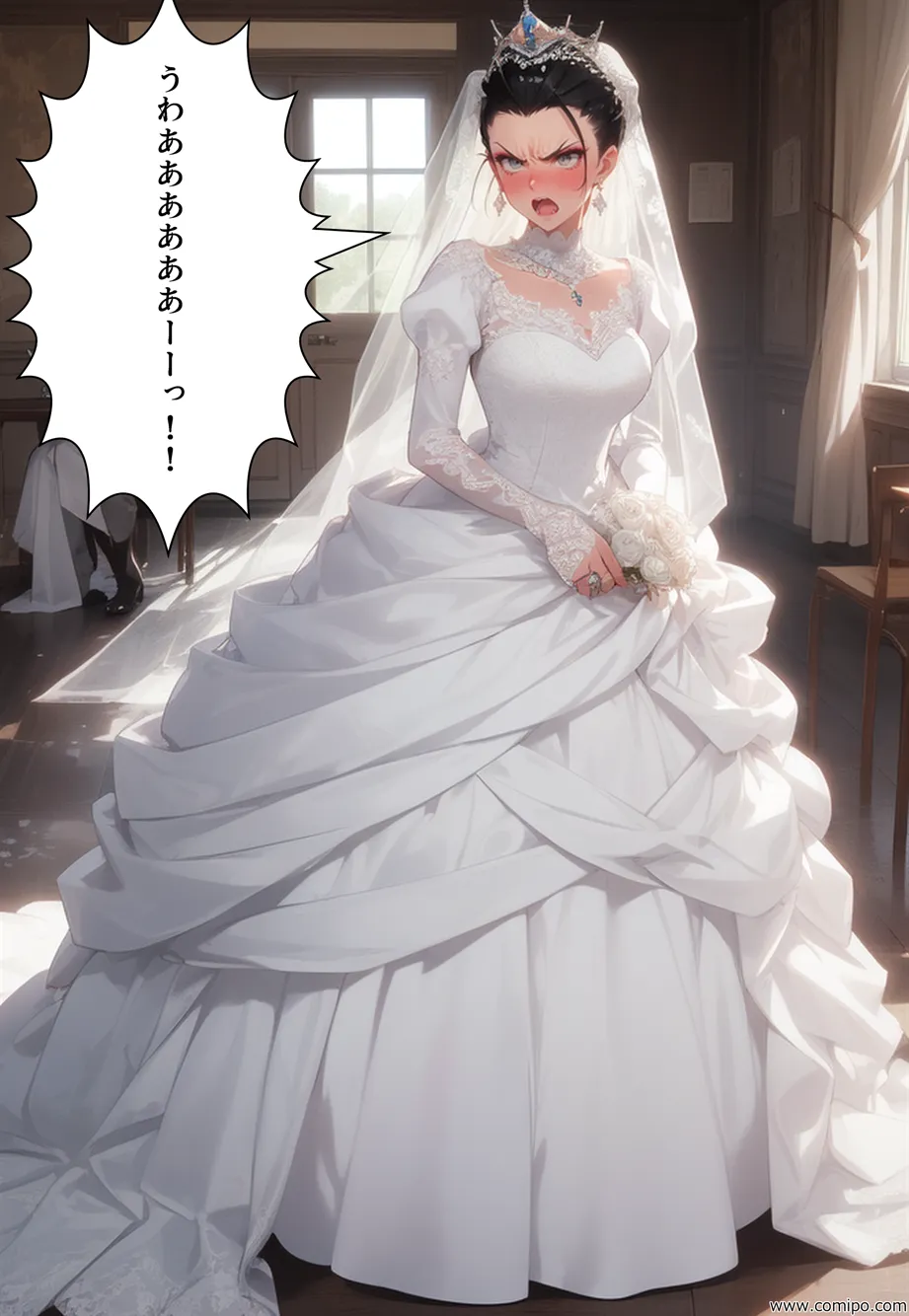 ウェディング・ドレスパニック！新郎新婦にされた男たち - 58ページ