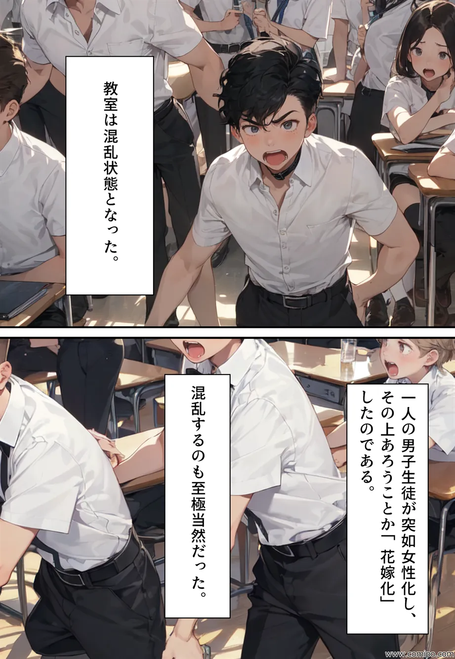 ウェディング・ドレスパニック！新郎新婦にされた男たち - 59ページ