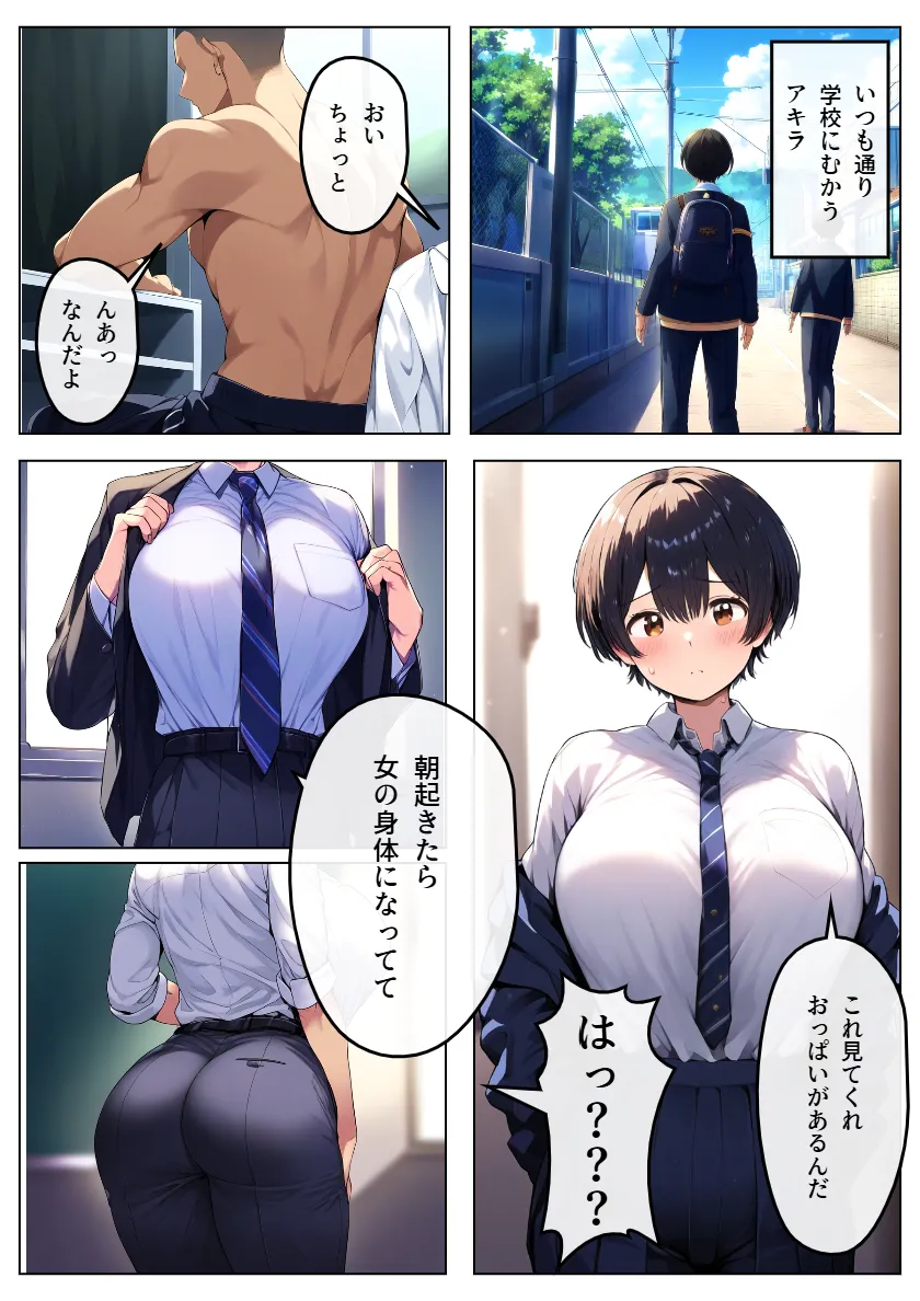 TS女体化して同級生にメス堕ちさせられた話 - 12ページ