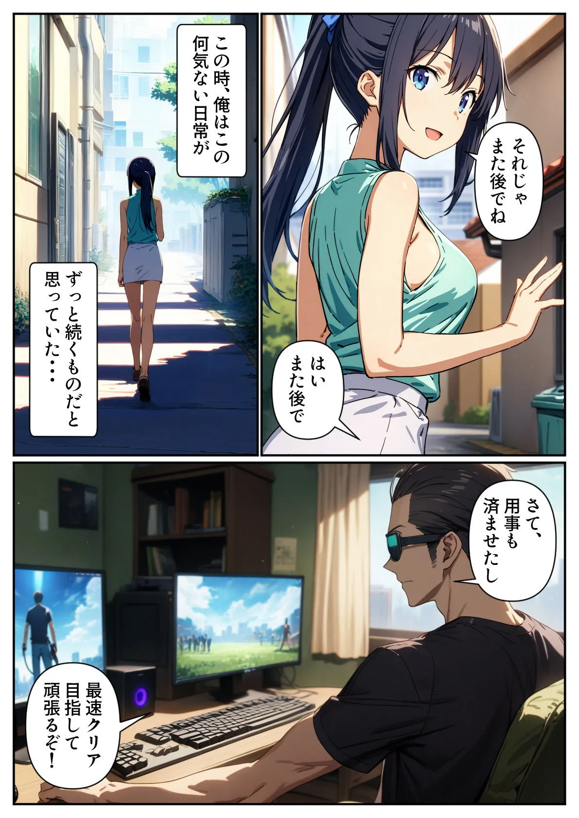 ゾンビがあふれる世界で俺だけゲームスキルが使える - 2ページ