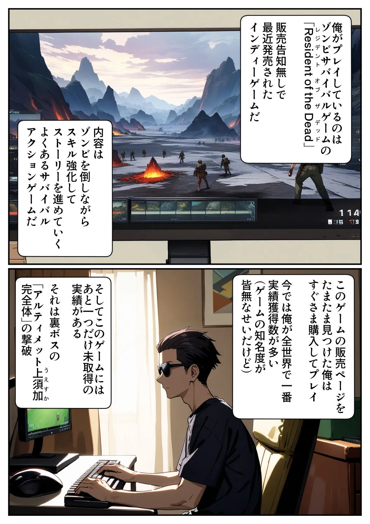 ゾンビがあふれる世界で俺だけゲームスキルが使える - 3ページ