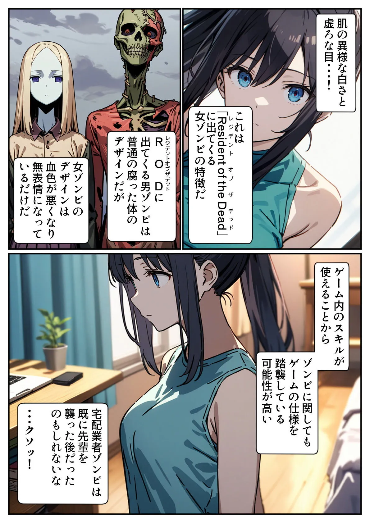 ゾンビがあふれる世界で俺だけゲームスキルが使える - 15ページ