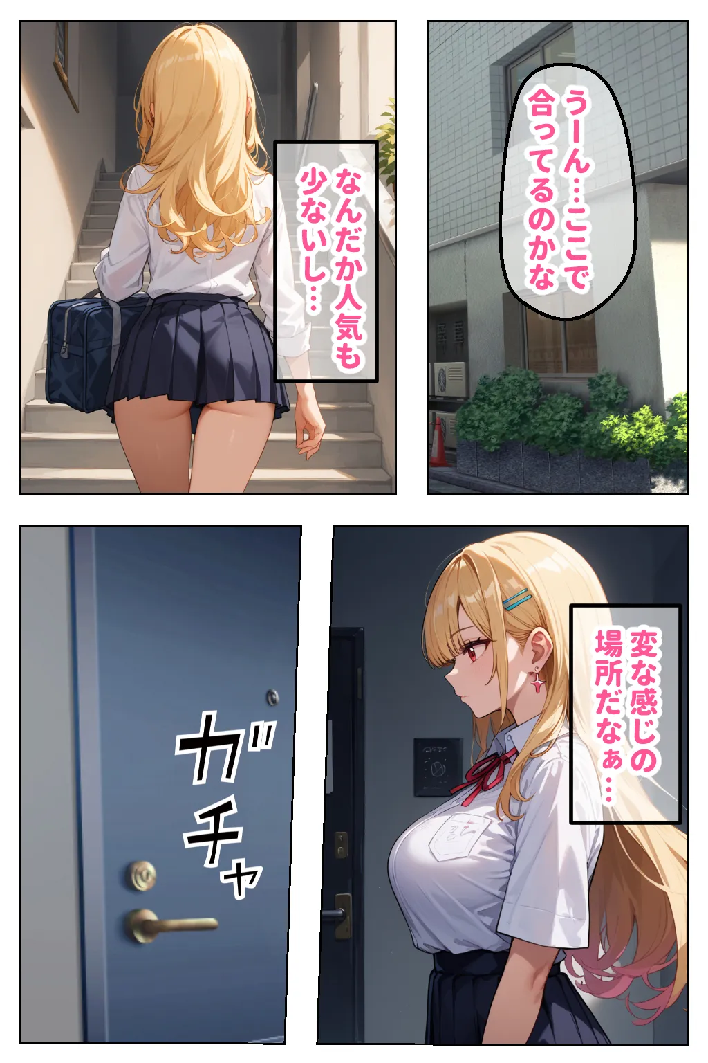 見た目ギャル、中身清楚が堕ちるまで 4NTR編 - 4ページ