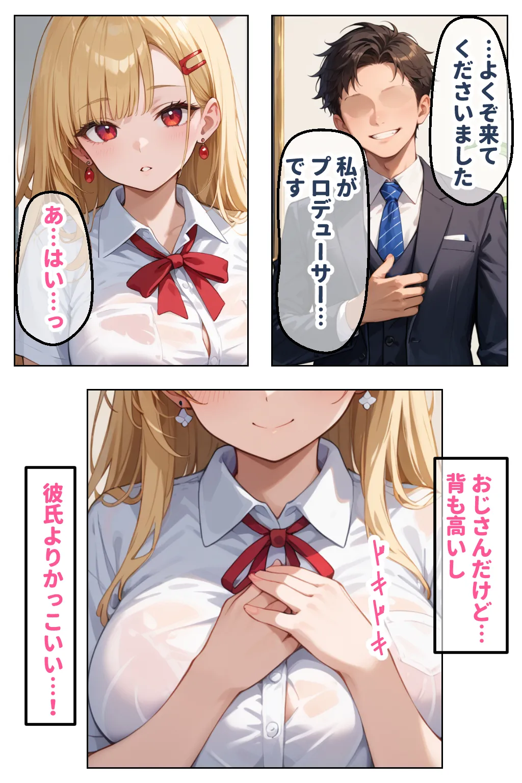 見た目ギャル、中身清楚が堕ちるまで 4NTR編 - 5ページ