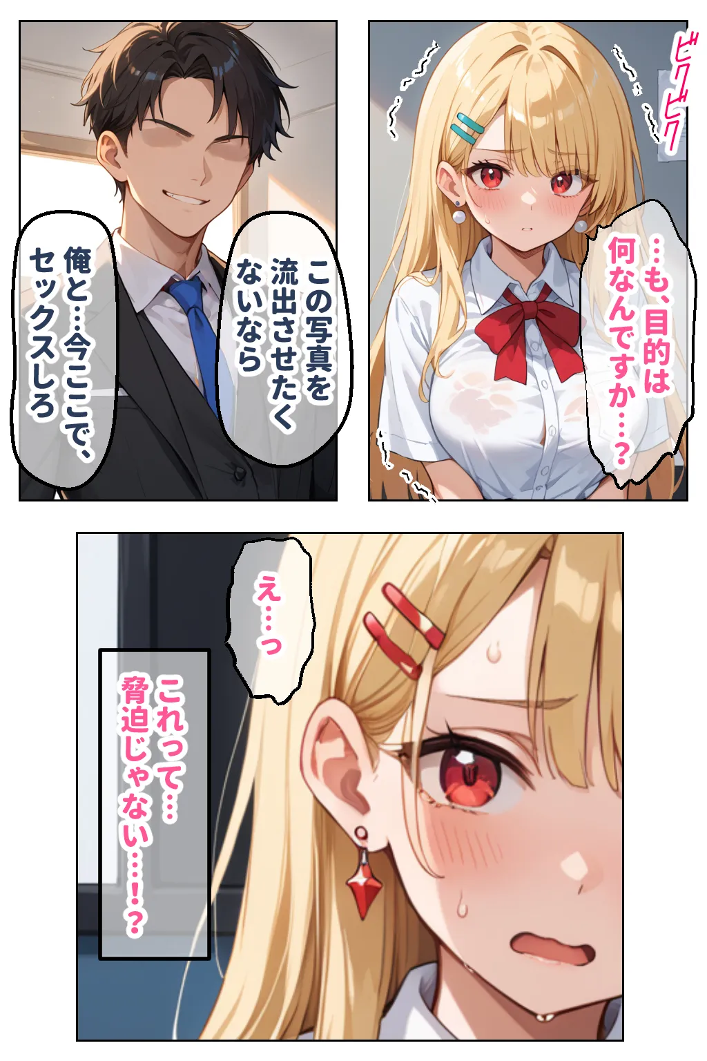 見た目ギャル、中身清楚が堕ちるまで 4NTR編 - 8ページ