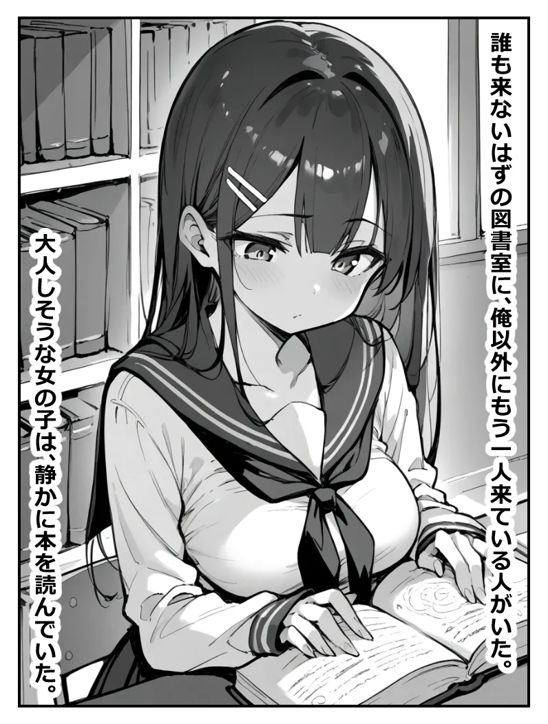 図書室にいた無口な女の子が実はえちえちだったので生ハメしても何も言わないから中出ししまくった話 - 6ページ