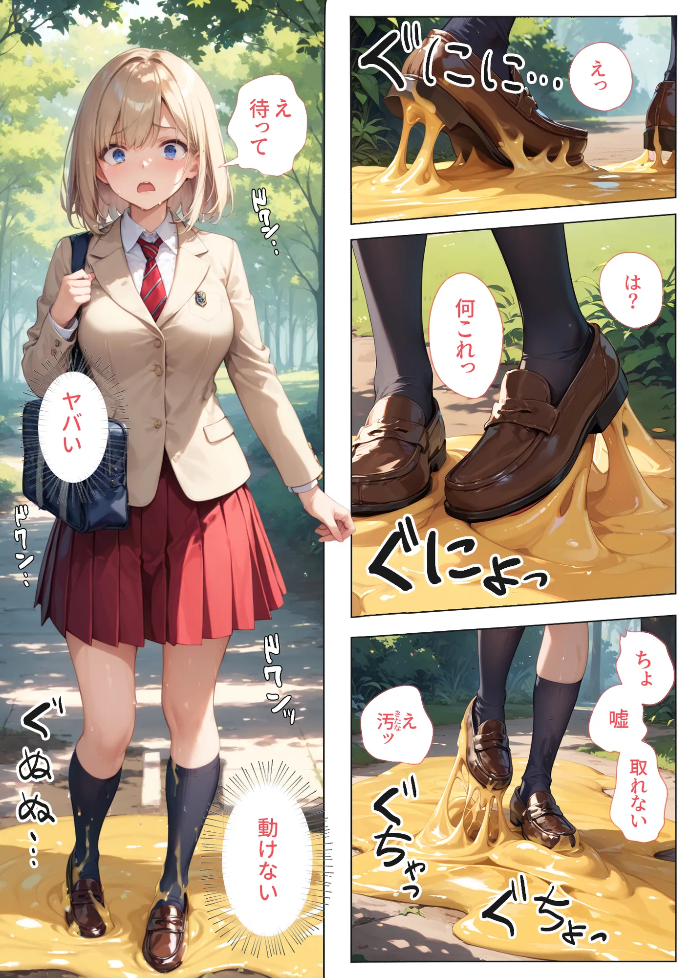 子○のシたことだから -○キの仕掛けたとりもちにJKが引っかかる- - 3ページ